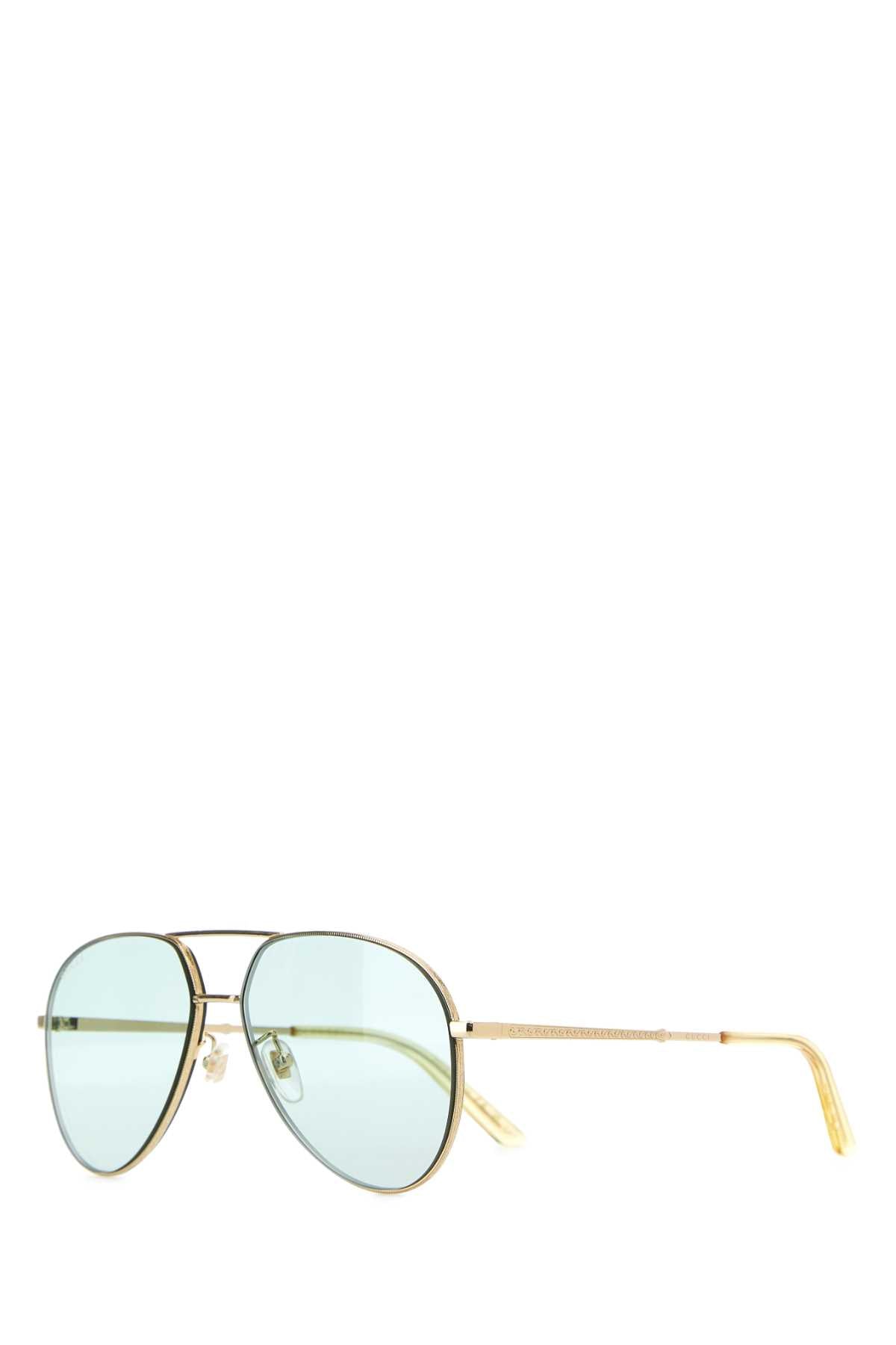 Gucci Men Gold Metal Sunglasses GUCCI