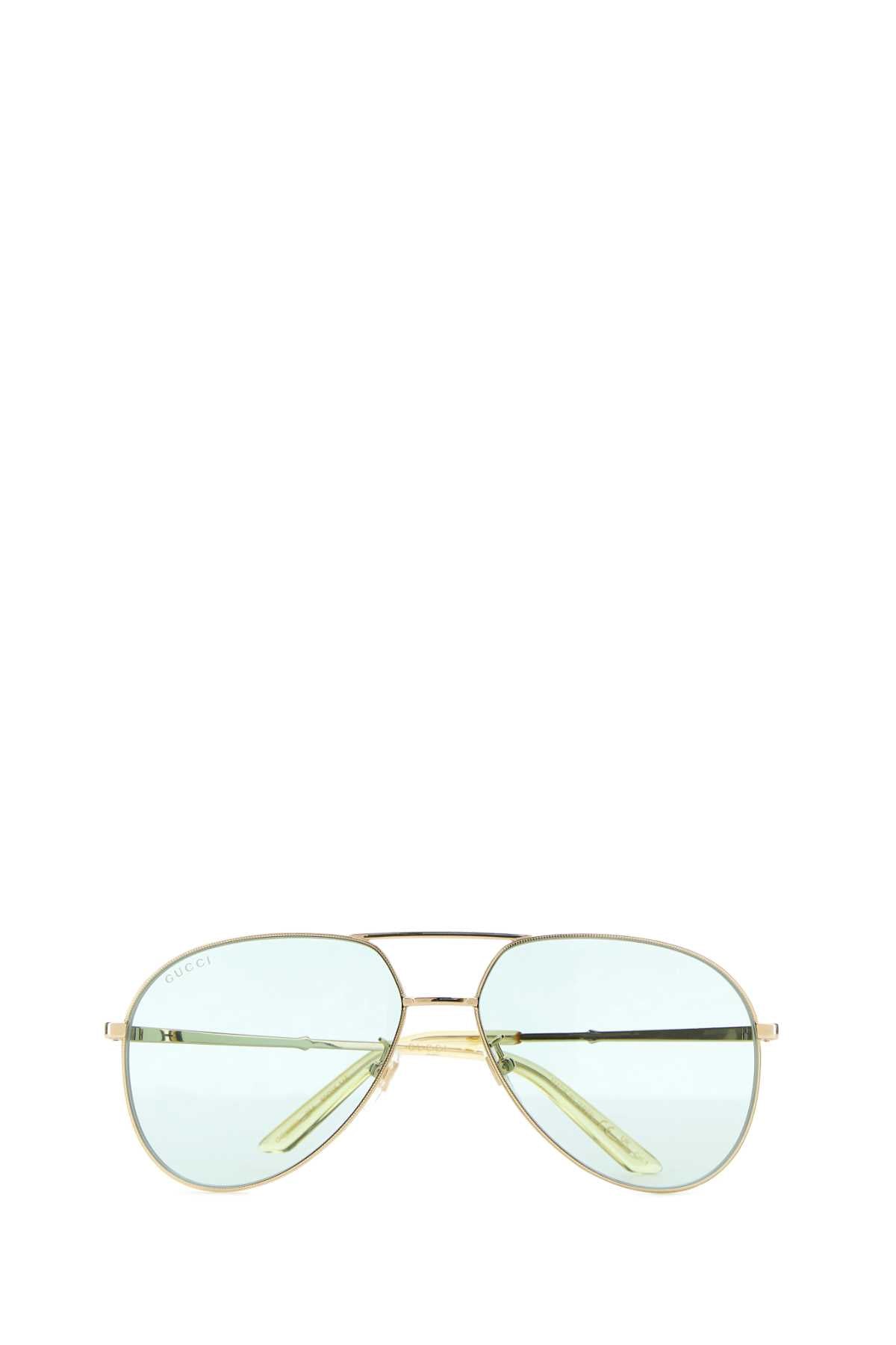 Gucci Men Gold Metal Sunglasses GUCCI