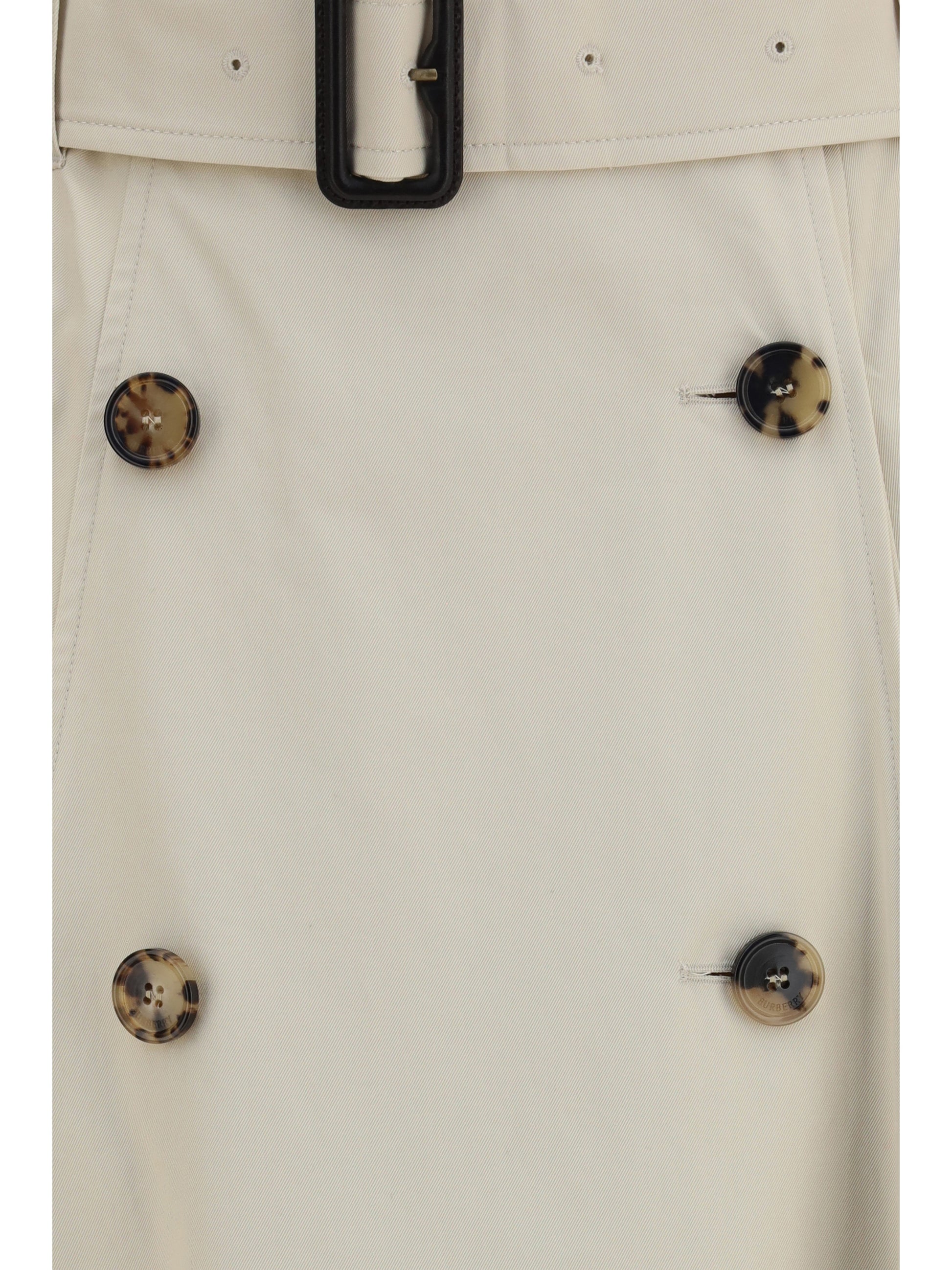 Burberry Women Midi Trench Skirt In Gabardine BURBERRY