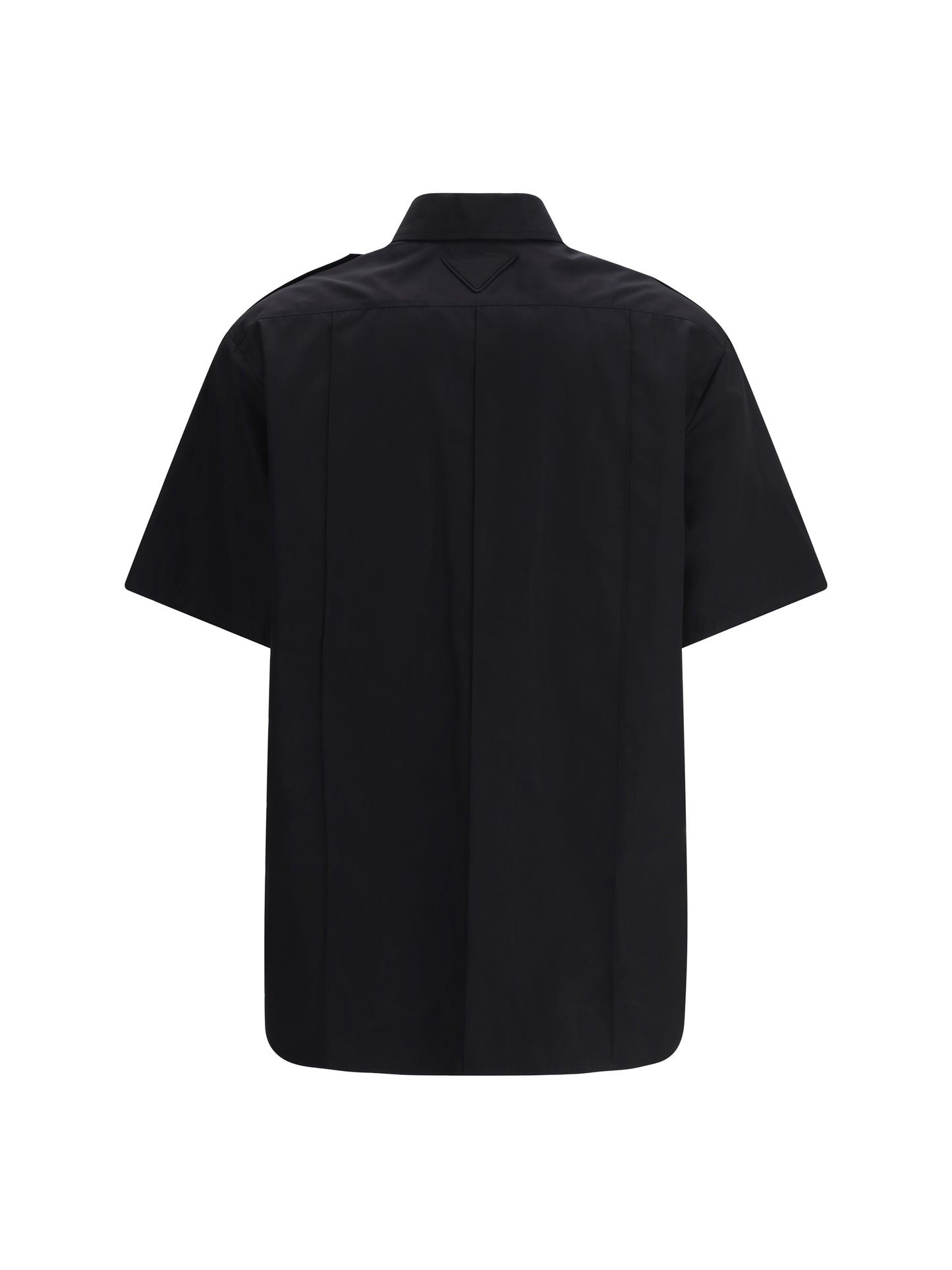 Prada Women Short-Sleeve Poplin Shirt PRADA