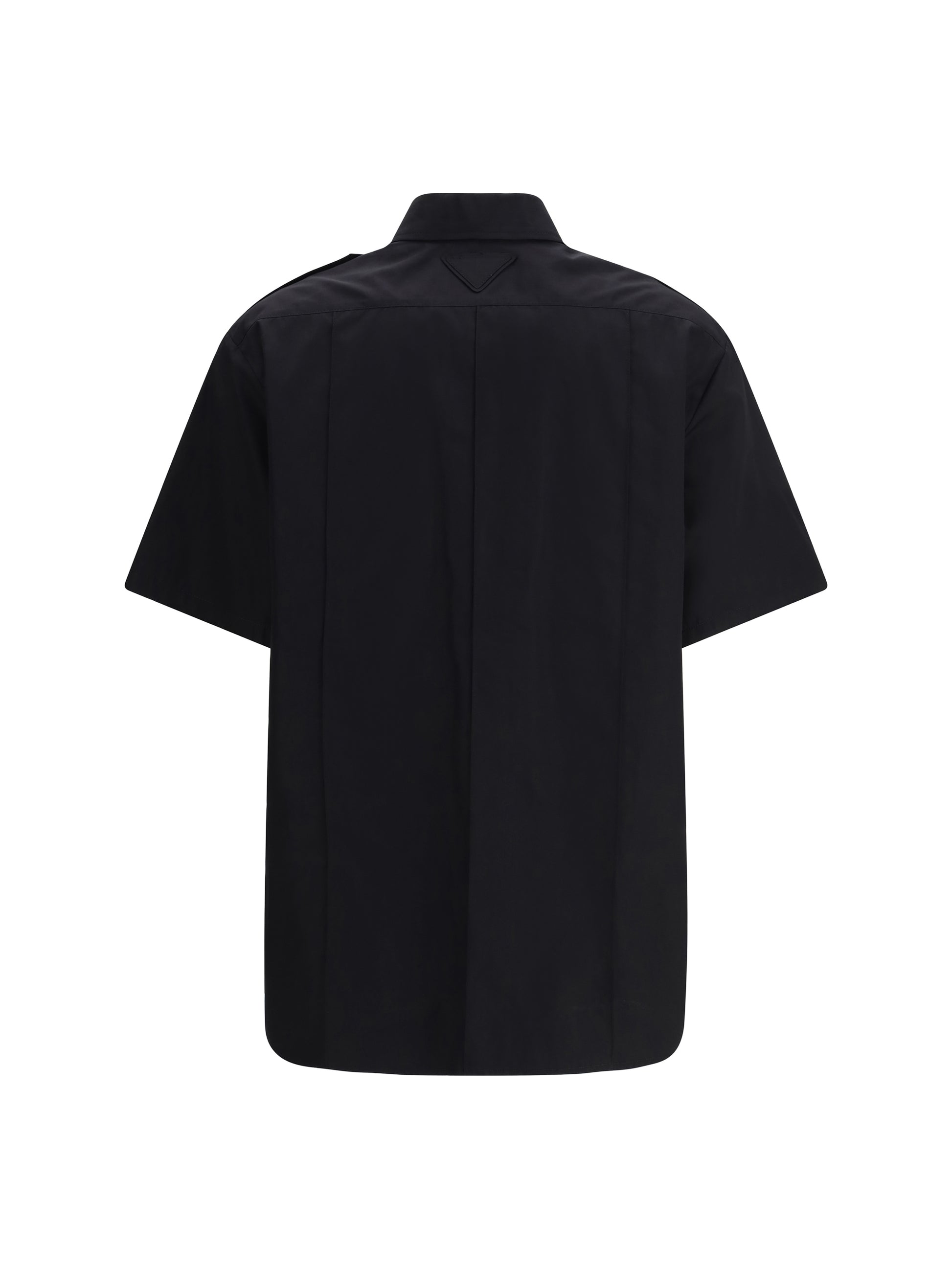 Prada Women Short-Sleeve Poplin Shirt PRADA