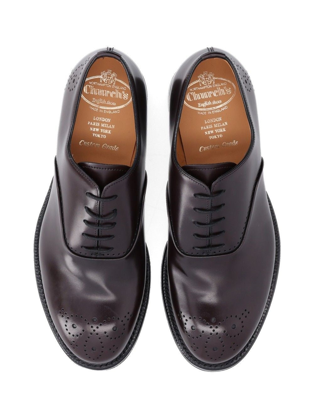 Church's Men "Skipton" Smooth Calfskin Derby Shoes CHURCH'S
