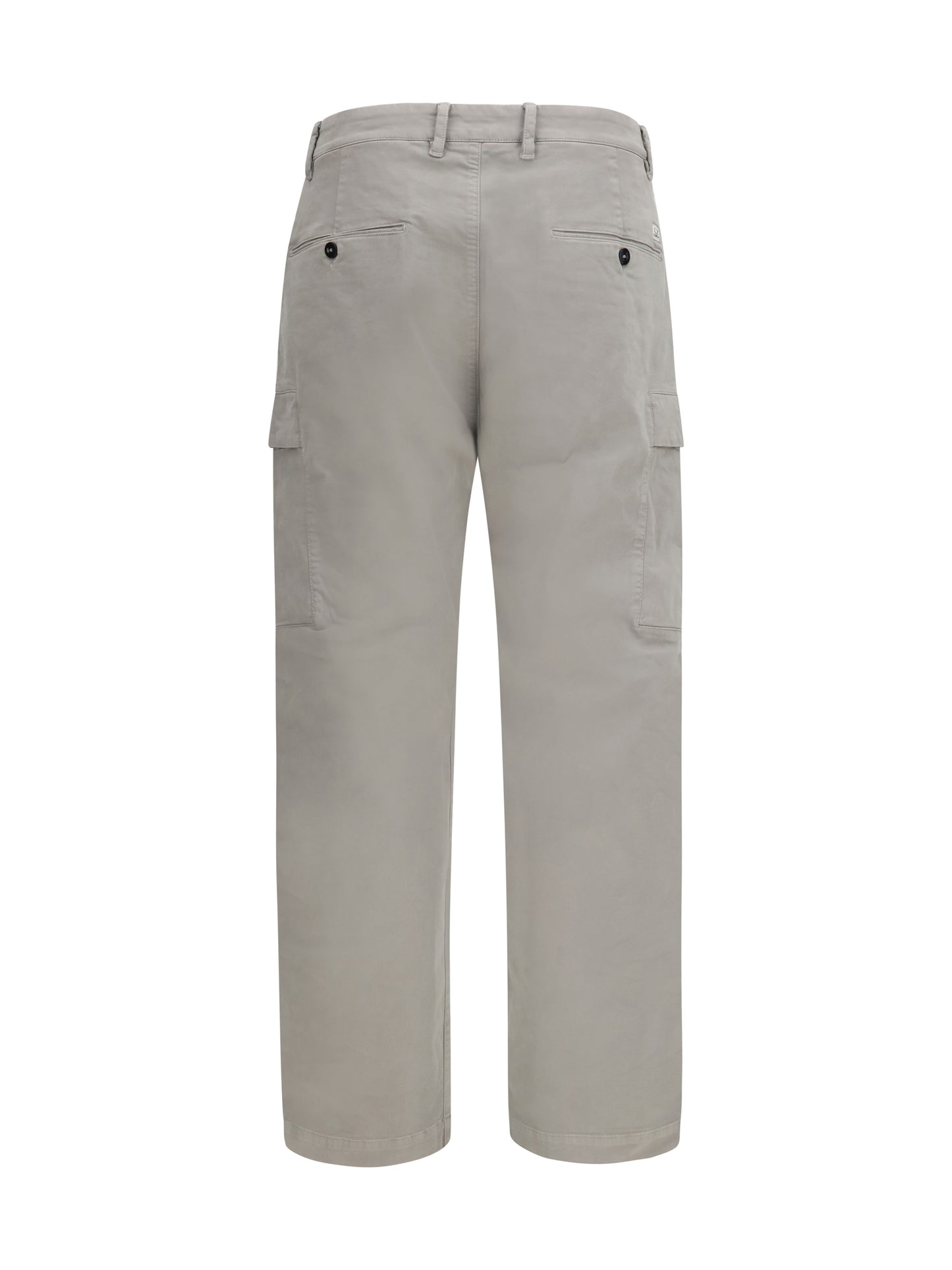 C.P. Company Men Stretch Cotton Satin Cargo Pants C.P. COMPANY