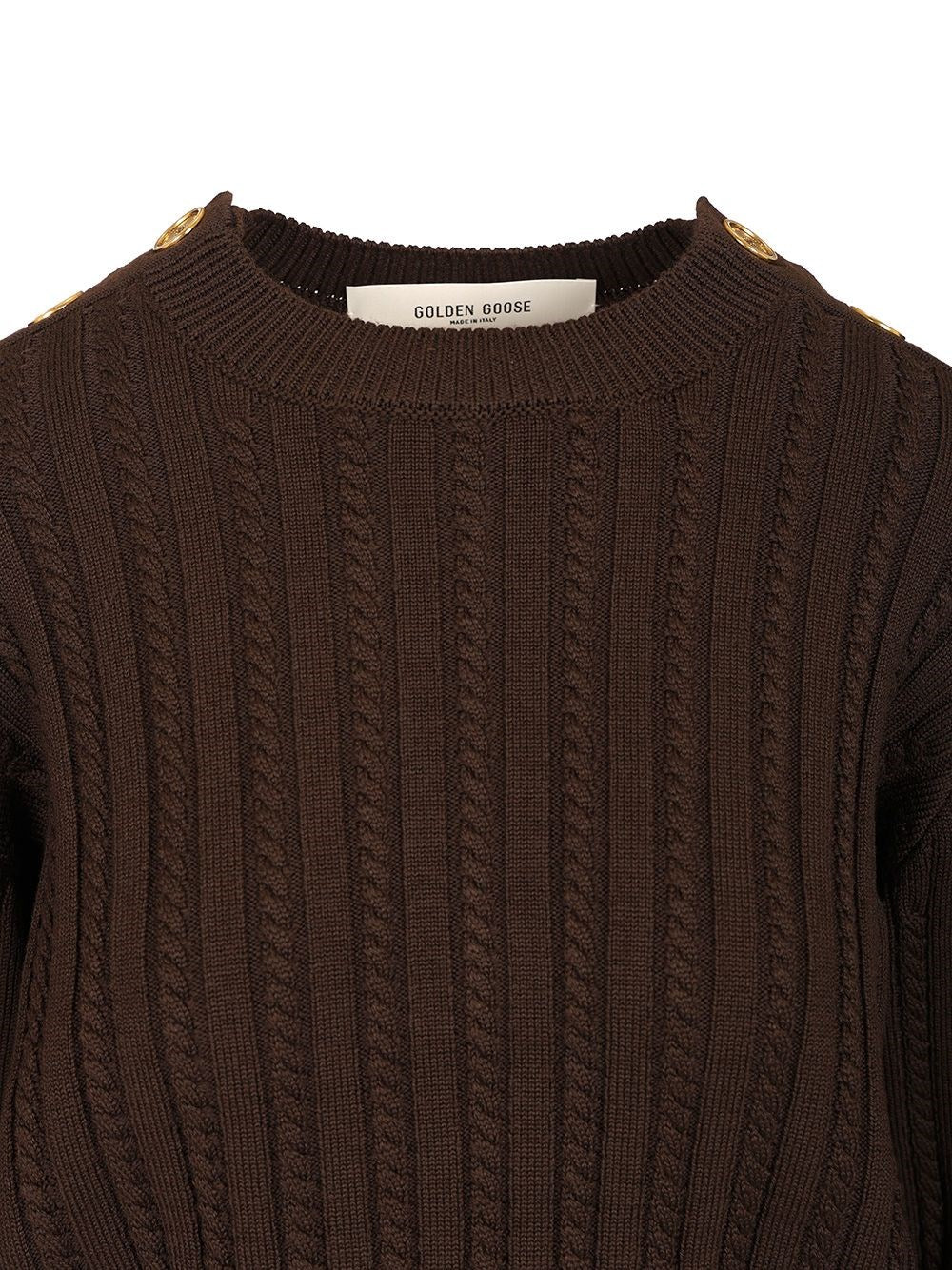 Golden Goose Women Cable-Knit Sweater GOLDEN GOOSE