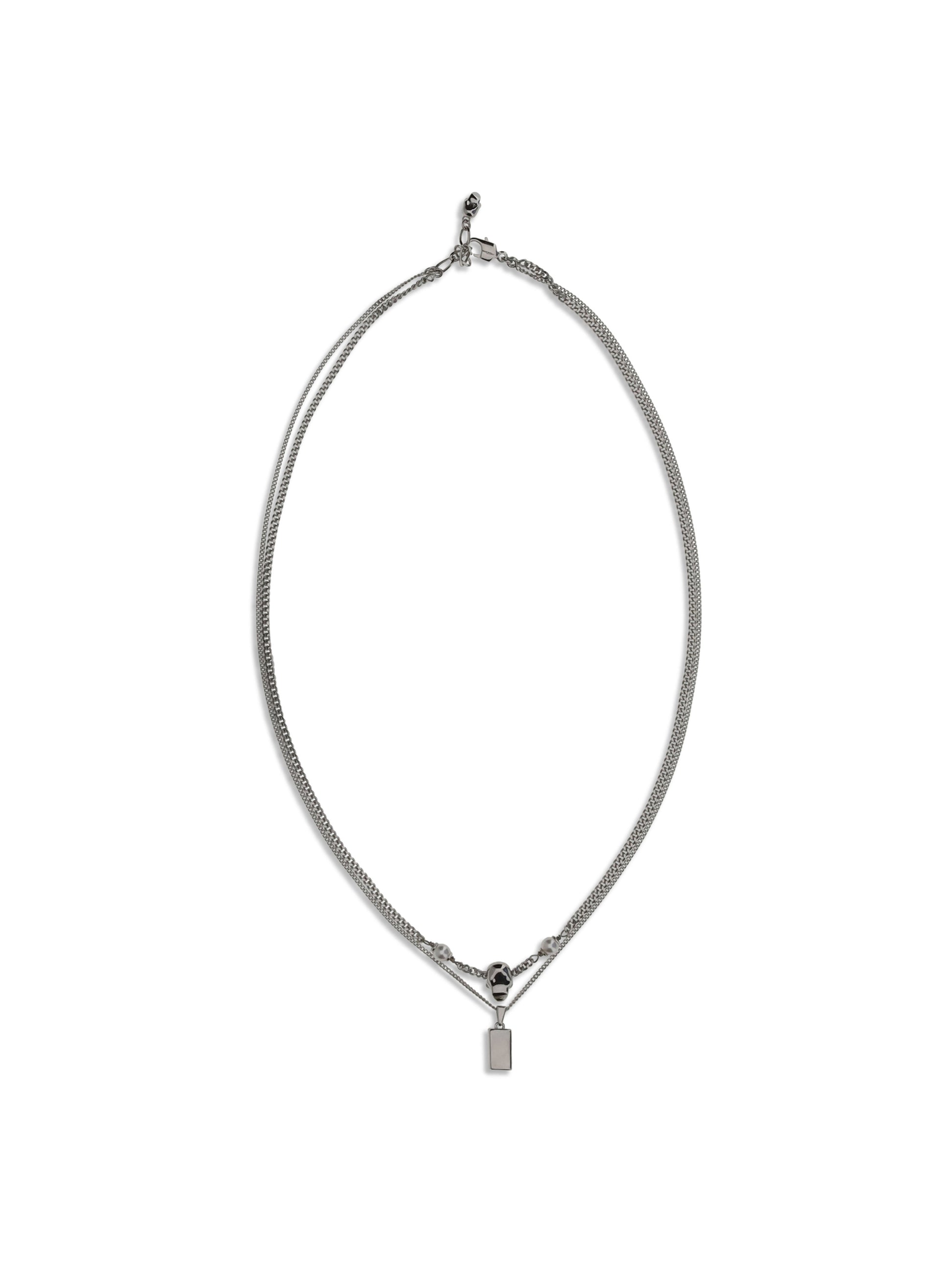 Alexander Mcqueen Men Skull Necklace ALEXANDER MCQUEEN