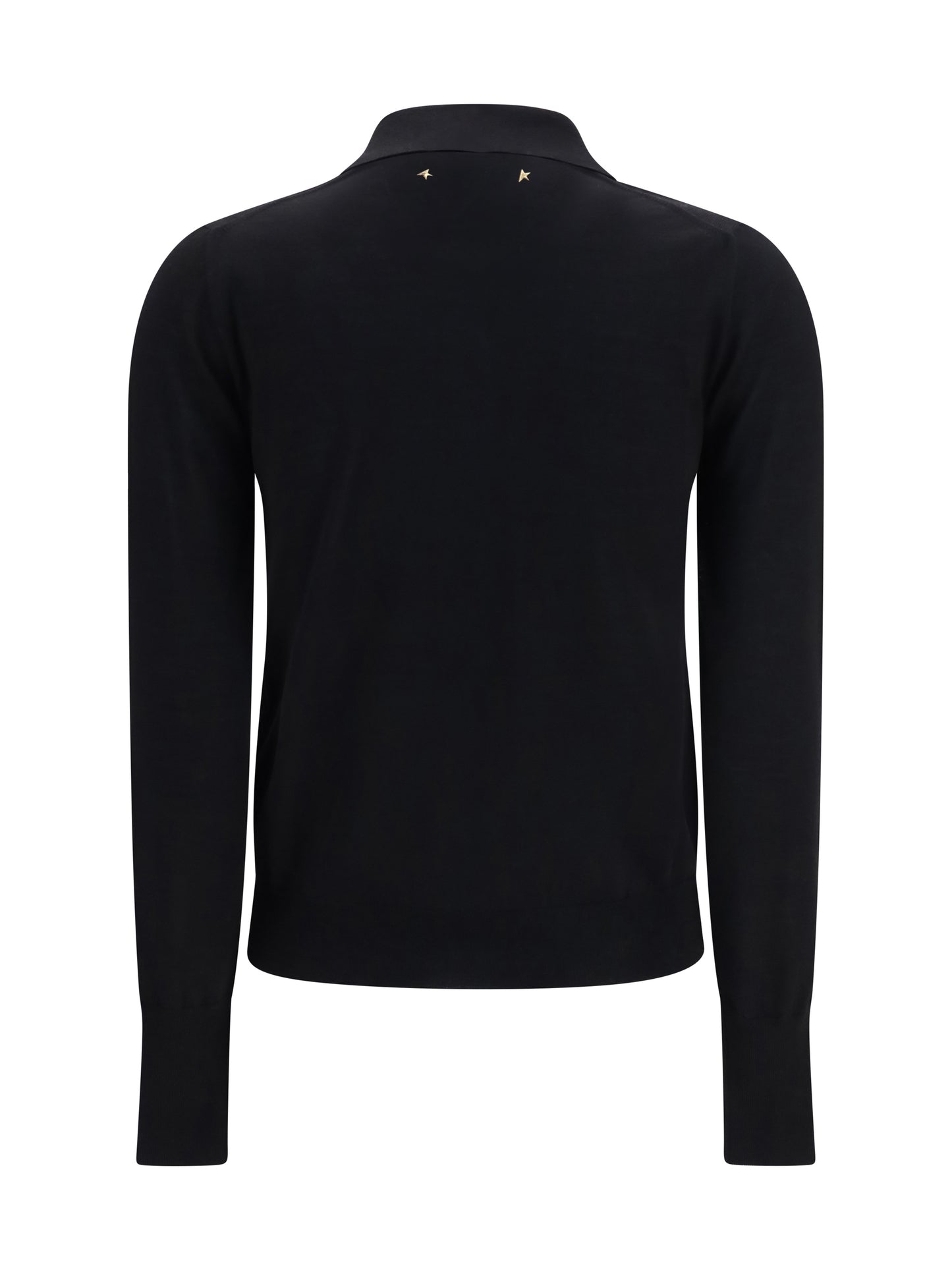 Golden Goose Women Long Sleeve Merino Wool Polo GOLDEN GOOSE