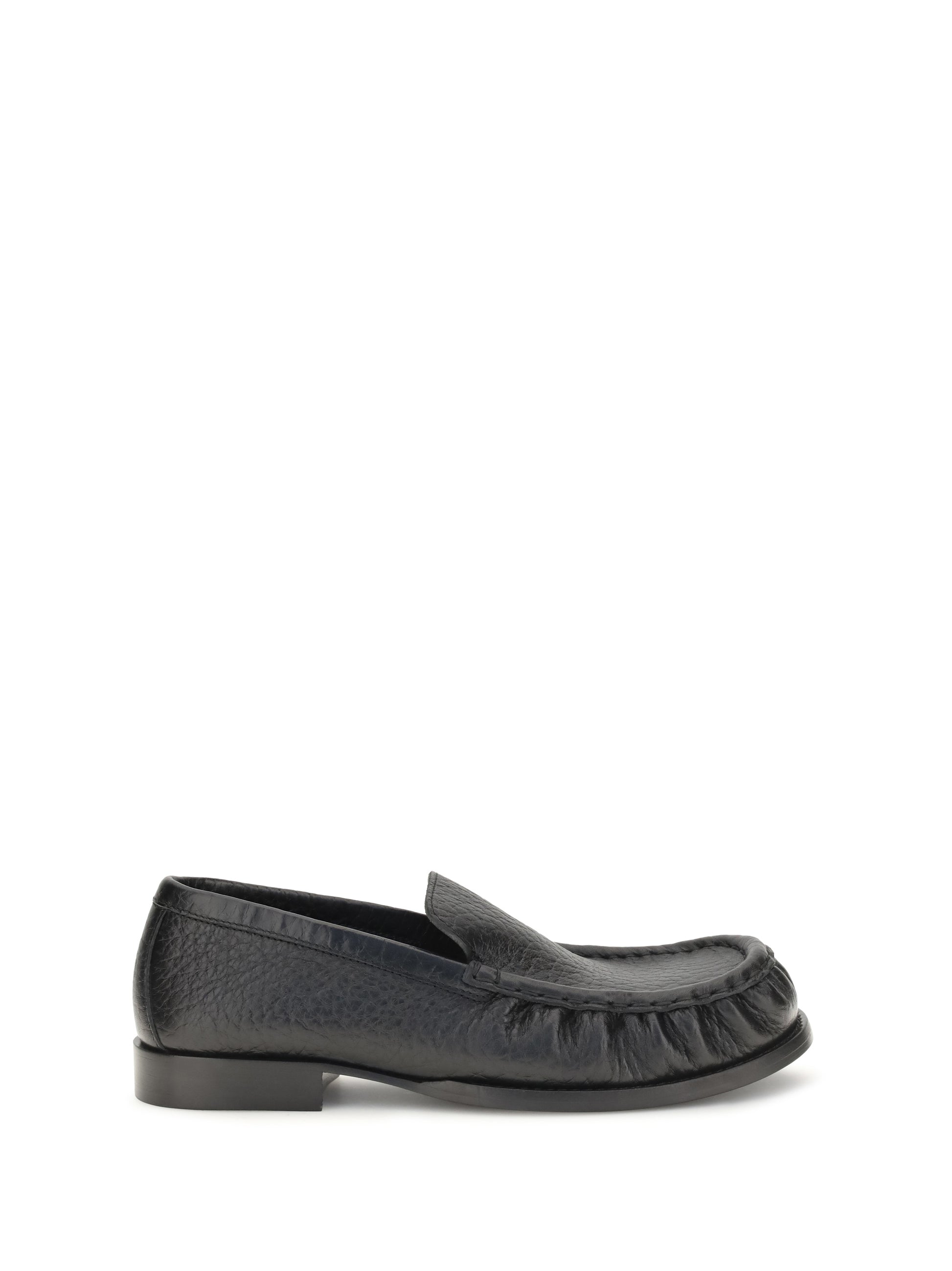 Dries Van Noten Women Grained Leather Loafers DRIES VAN NOTEN