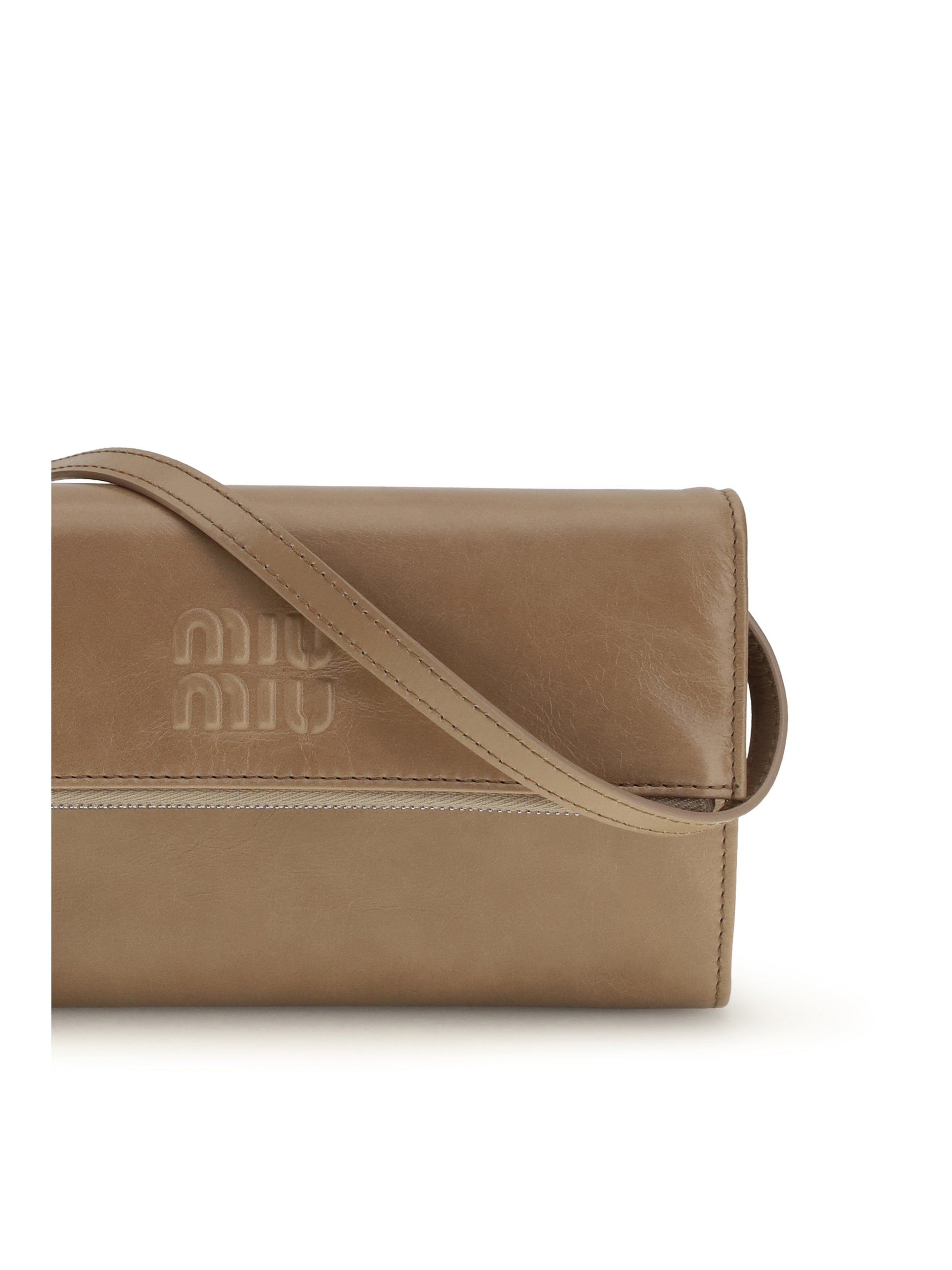 Miu Miu Women Leather Pouch MIU MIU