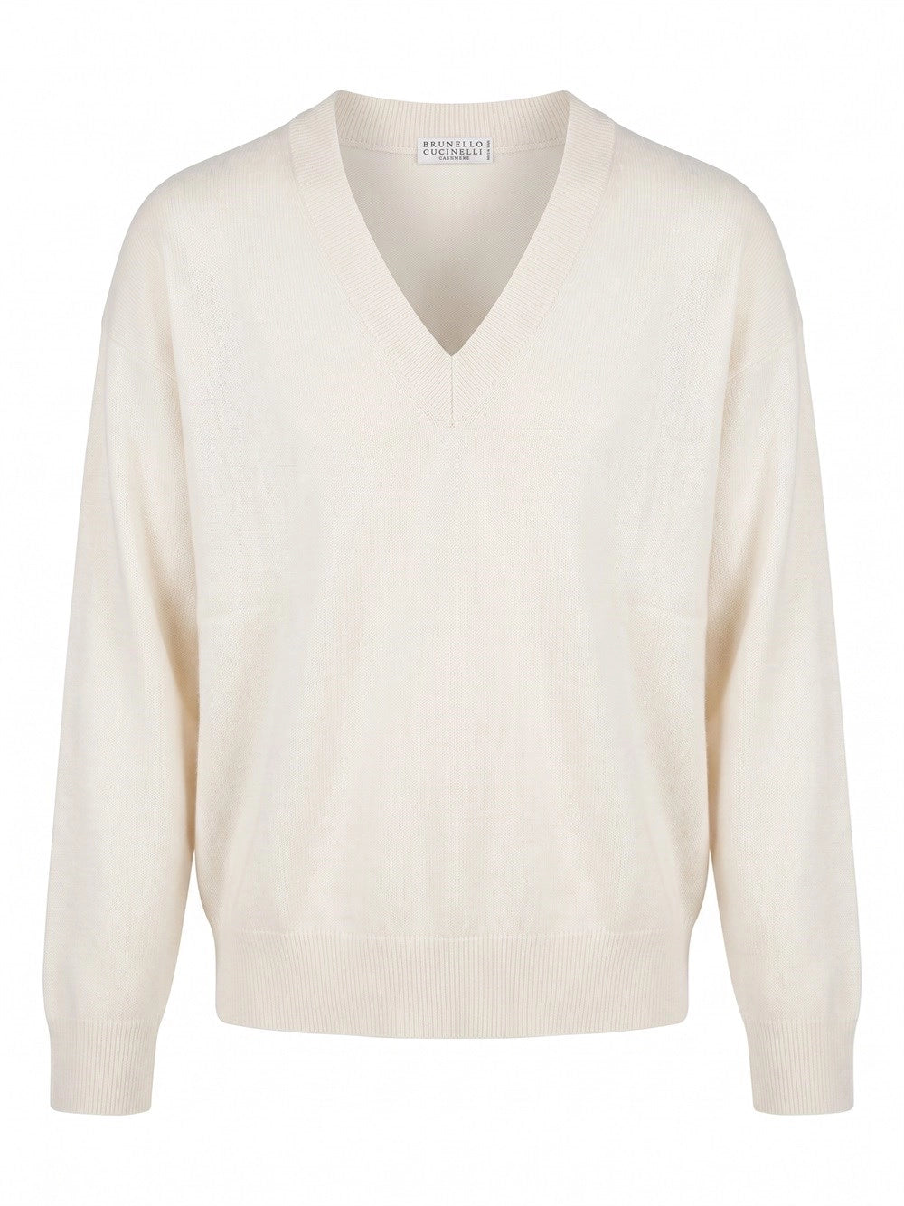Brunello Cucinelli Women V-Neck Cashmere Sweater BRUNELLO CUCINELLI