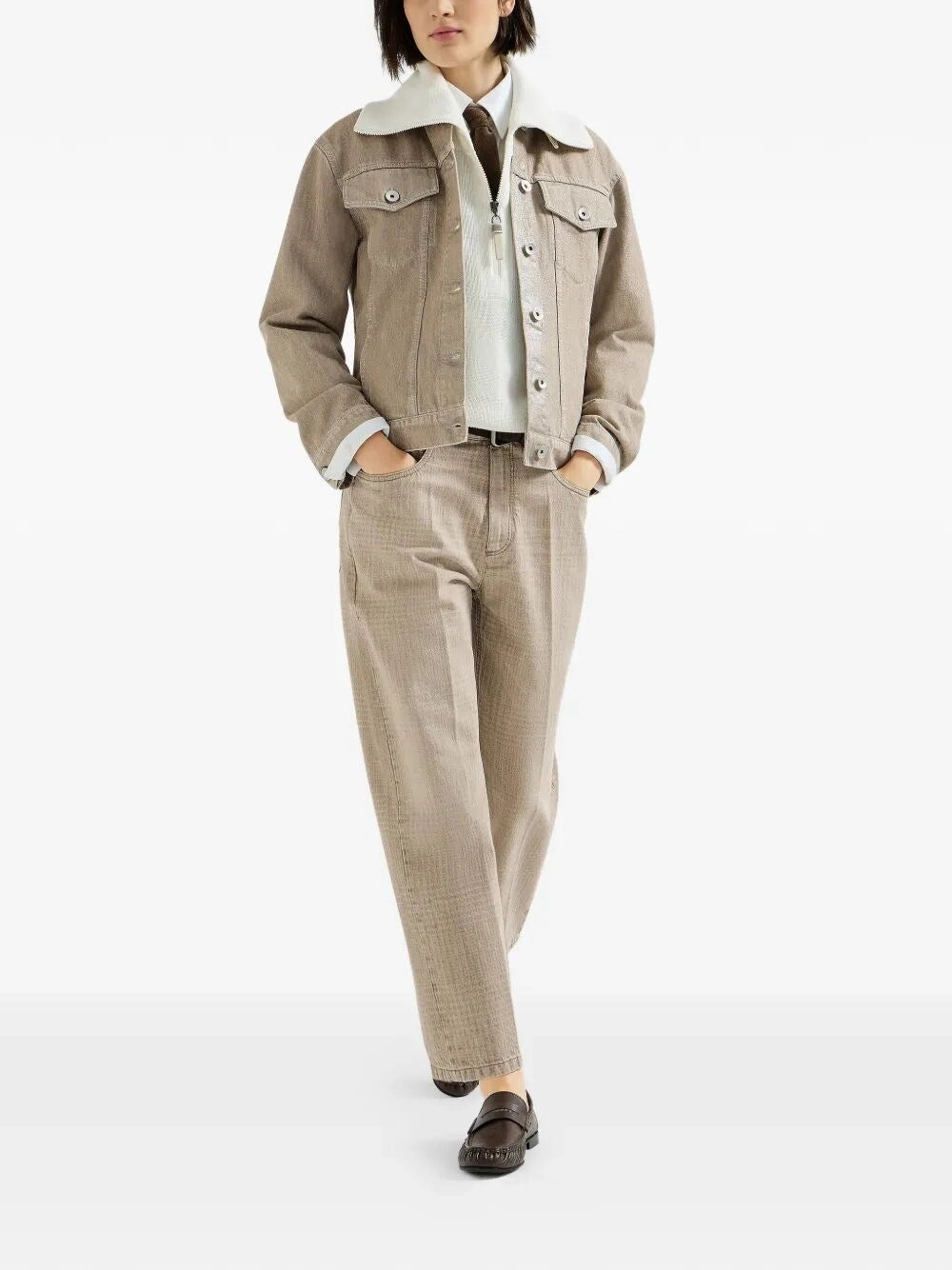 Brunello Cucinelli Women Denim Pants BRUNELLO CUCINELLI