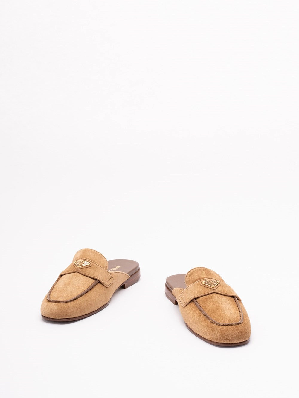 Prada Women Suede Slippers PRADA