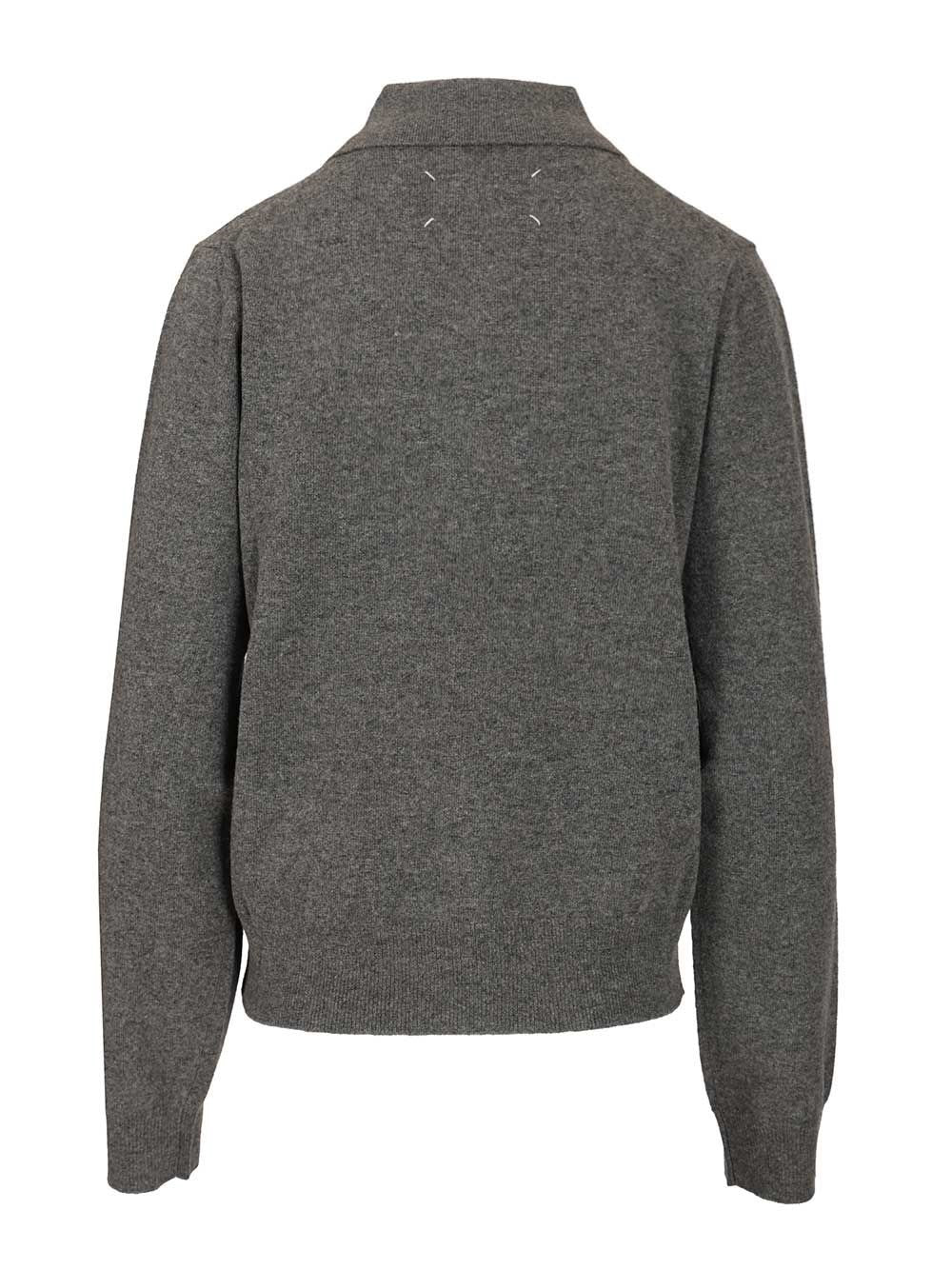 Maison Margiela Women Wool Polo Shirt MAISON MARGIELA