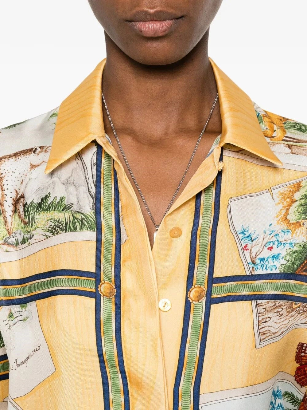 Gucci Women `Viaggiatore Immaginario` Shirt GUCCI