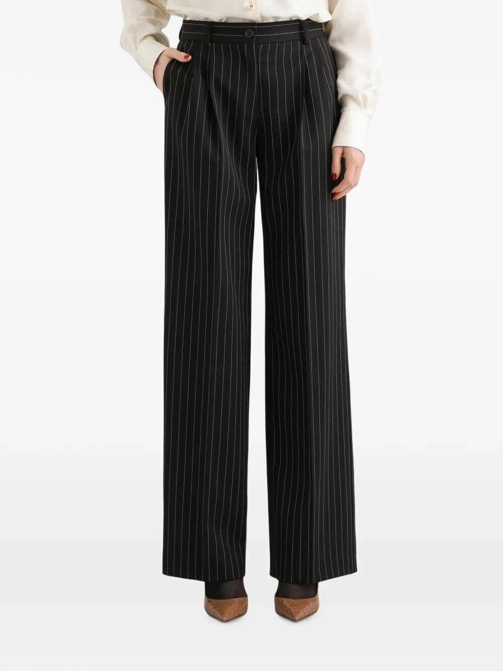 Dolce & Gabbana Women Pinstripe Pants DOLCE & GABBANA