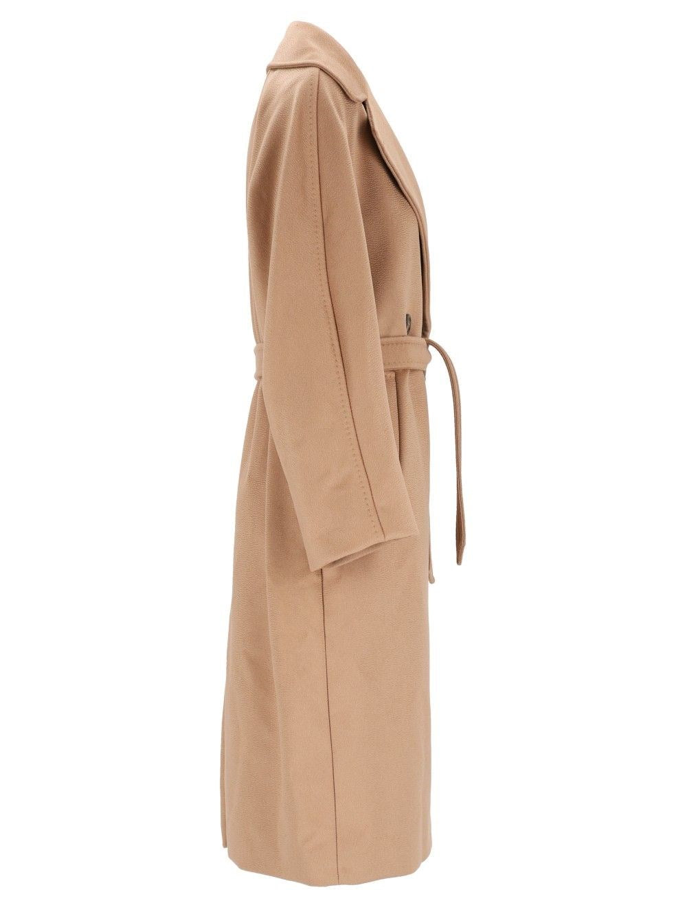 Weekend Max Mara Women Resina Drap Wool Long Coat Double Breast WEEKEND MAX MARA