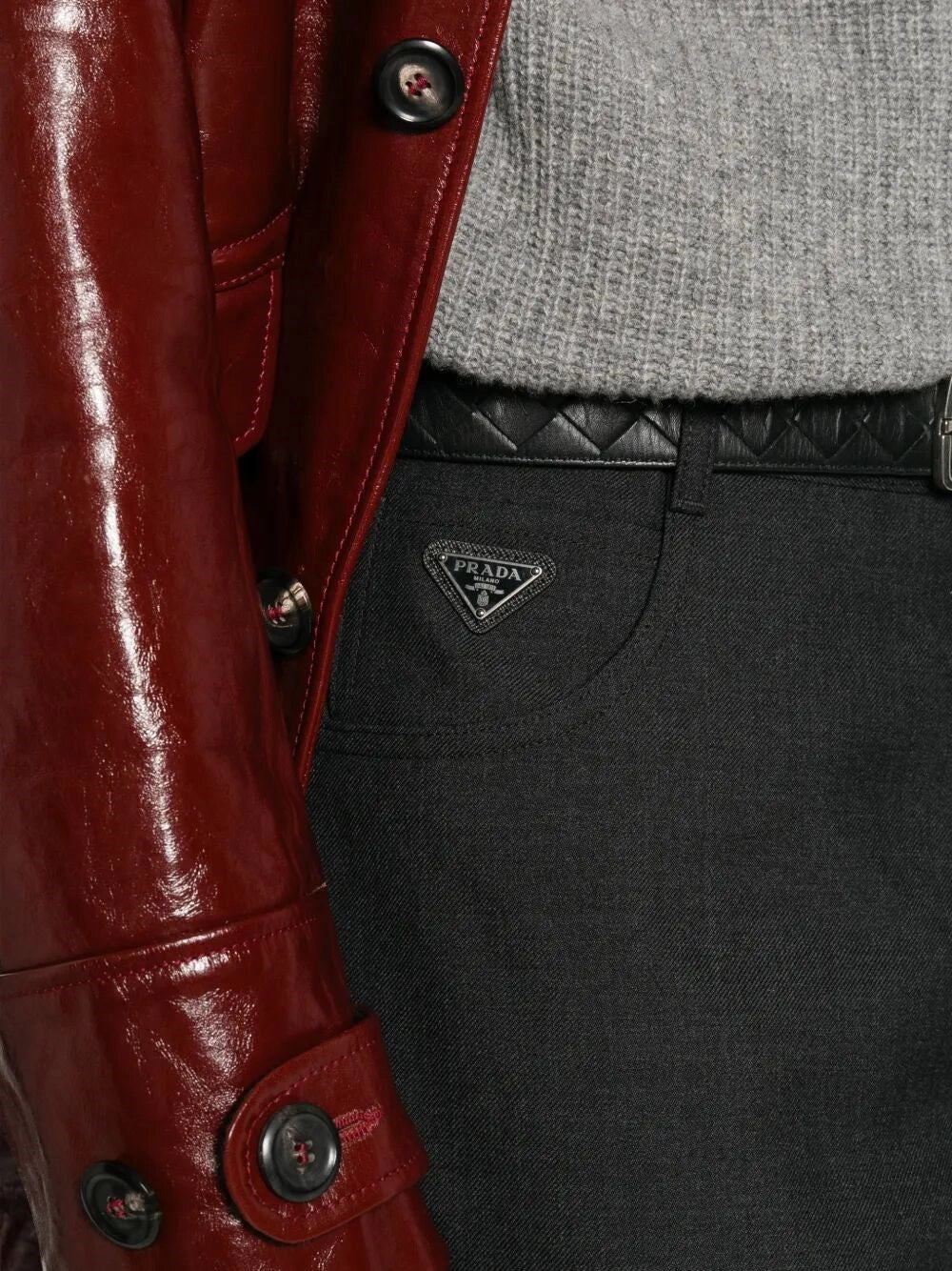 Prada Men Wool Pants PRADA