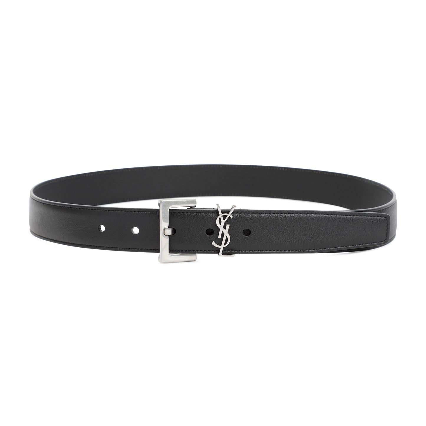 Saint Laurent Leather Ysl Belt Women SAINT LAURENT