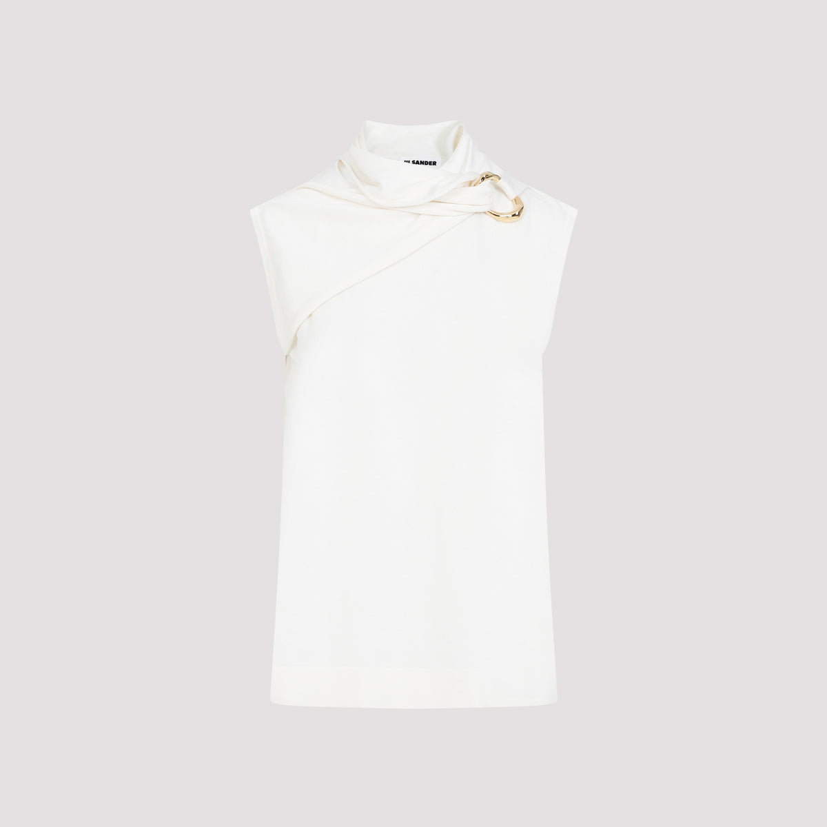 Jil Sander Draped Knitted Tank Top Women JIL SANDER