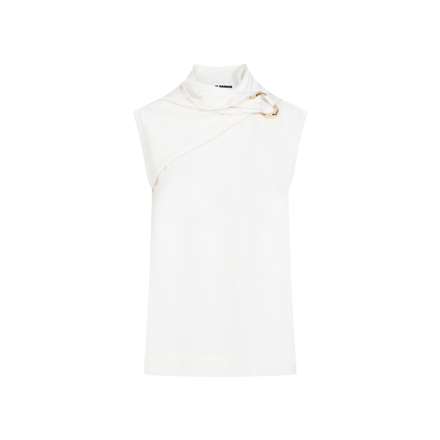 Jil Sander Draped Knitted Tank Top Women JIL SANDER