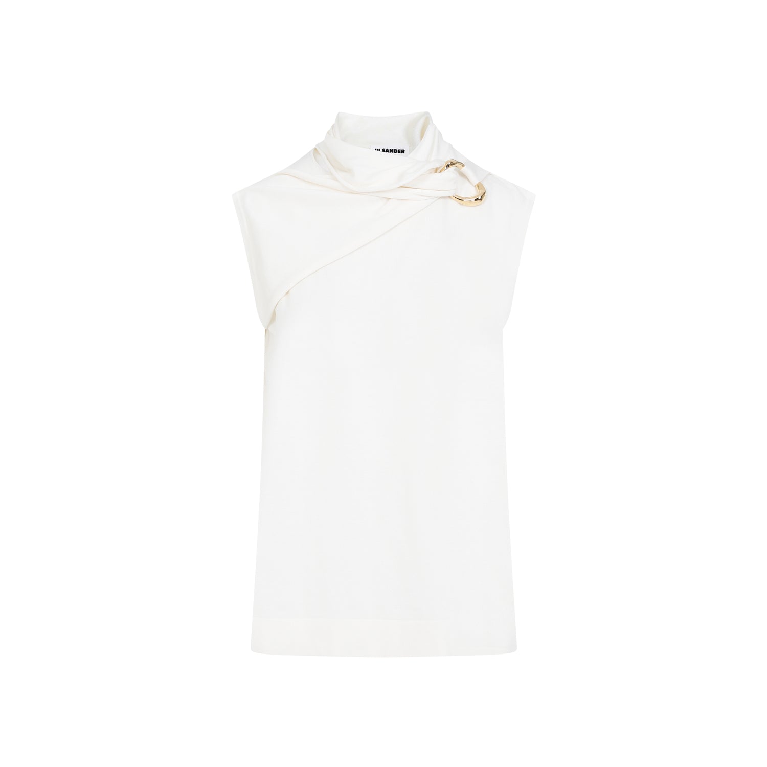 Jil Sander Draped Knitted Tank Top Women JIL SANDER