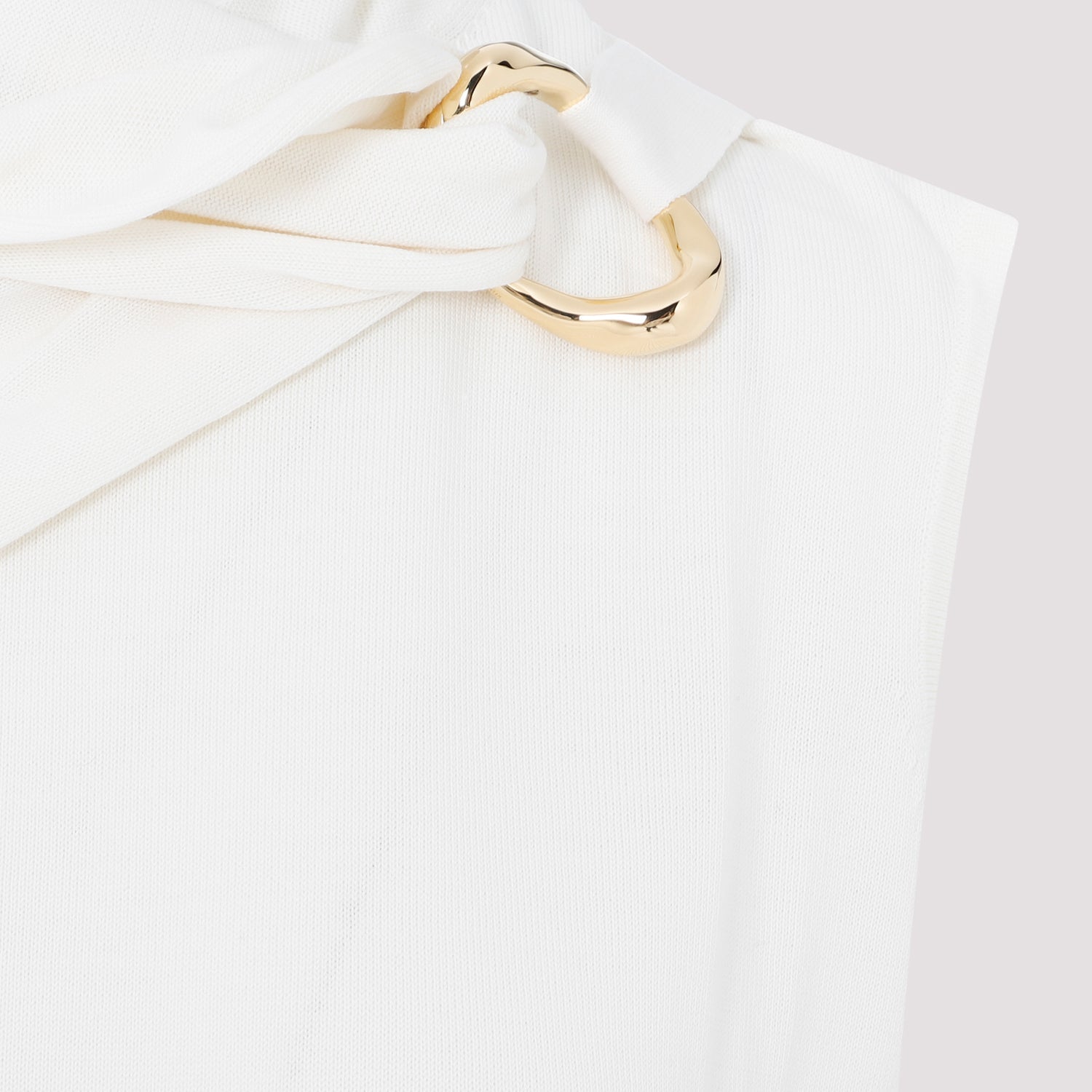 Jil Sander Draped Knitted Tank Top Women JIL SANDER