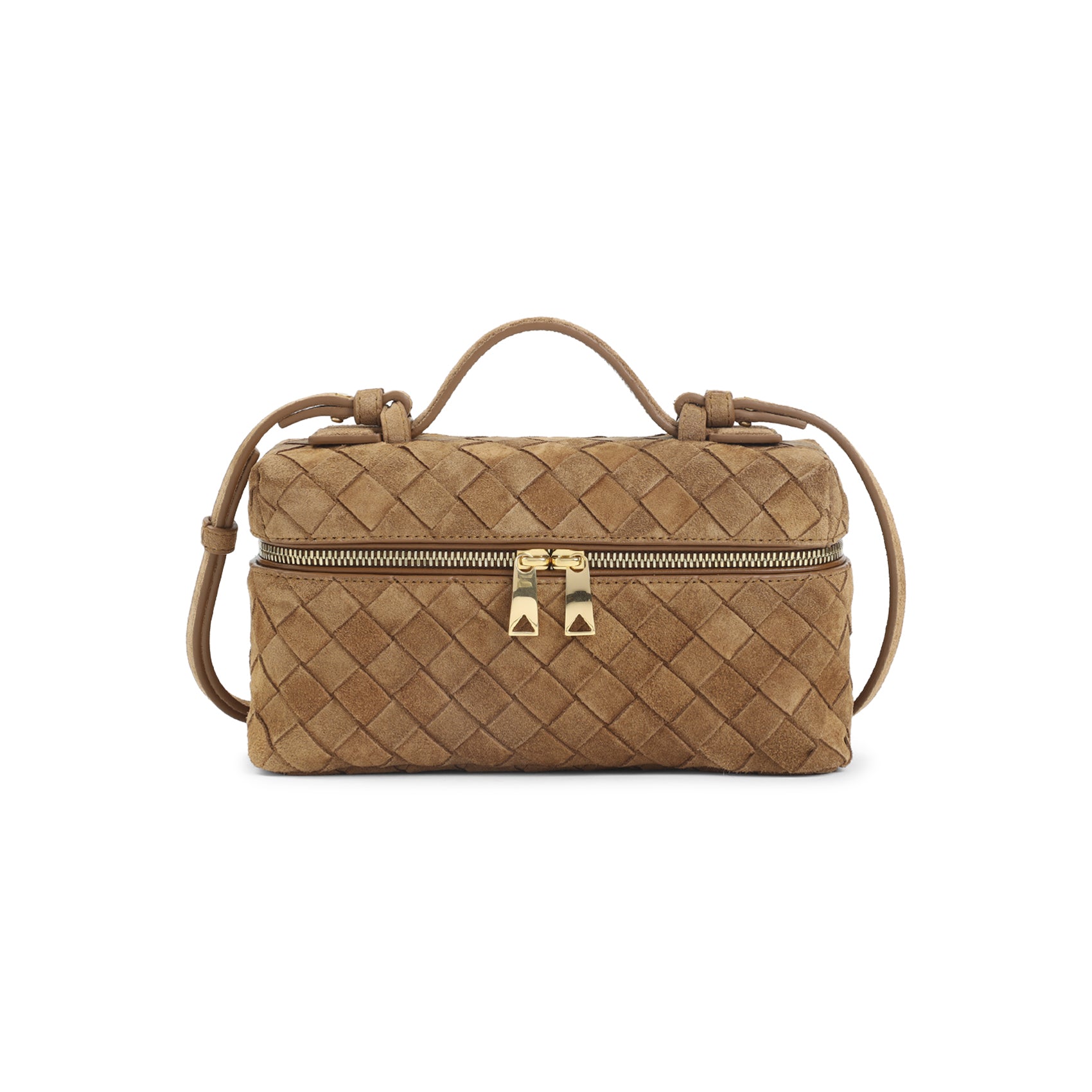 Bottega Veneta Bang Bang Suede Vanity Case Bag Women BOTTEGA VENETA