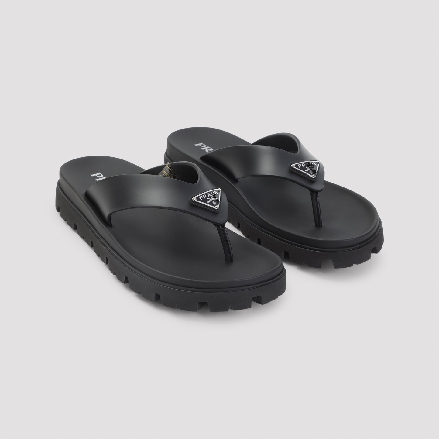 Prada Soft Cage Thongs Sandals Men PRADA