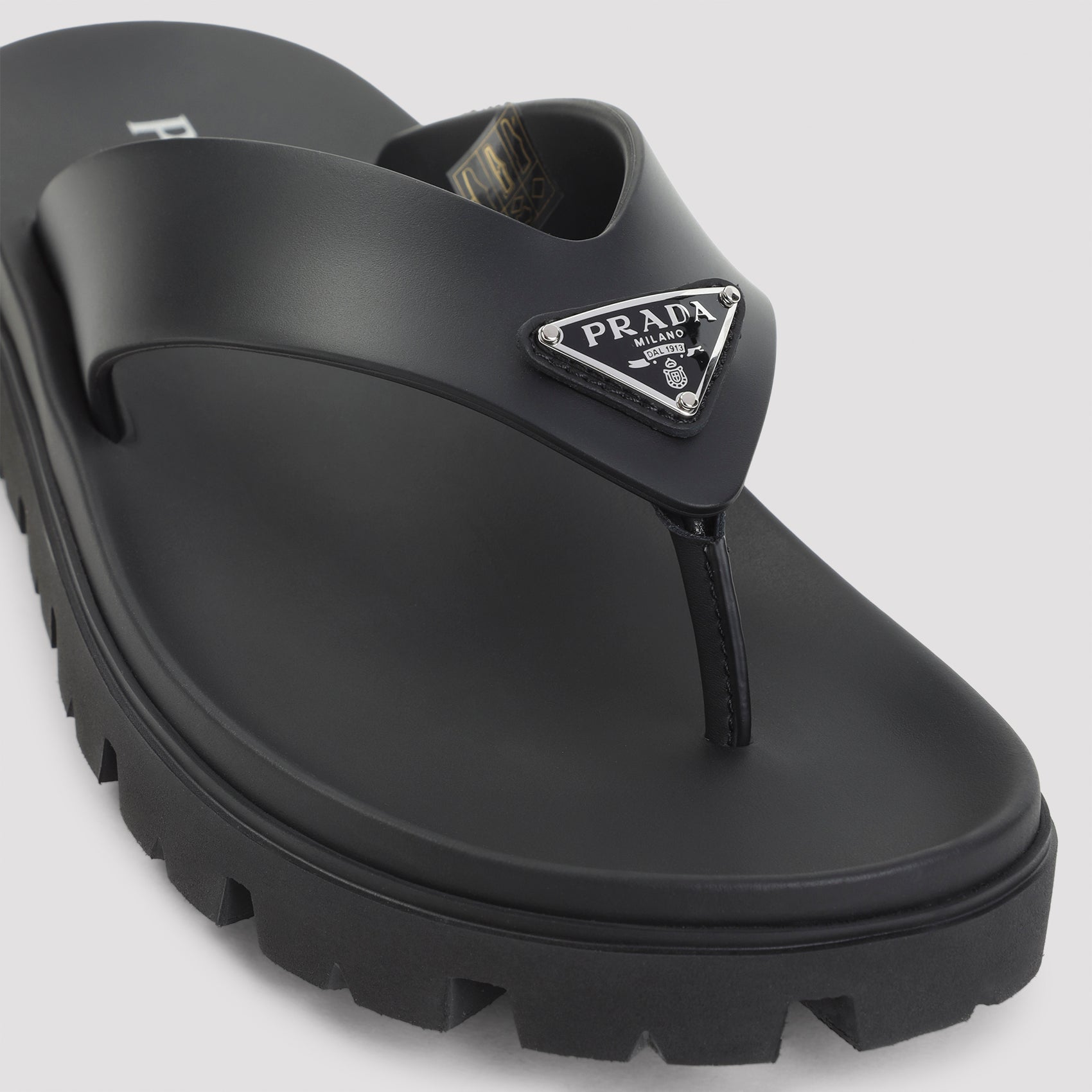 Prada Soft Cage Thongs Sandals Men PRADA