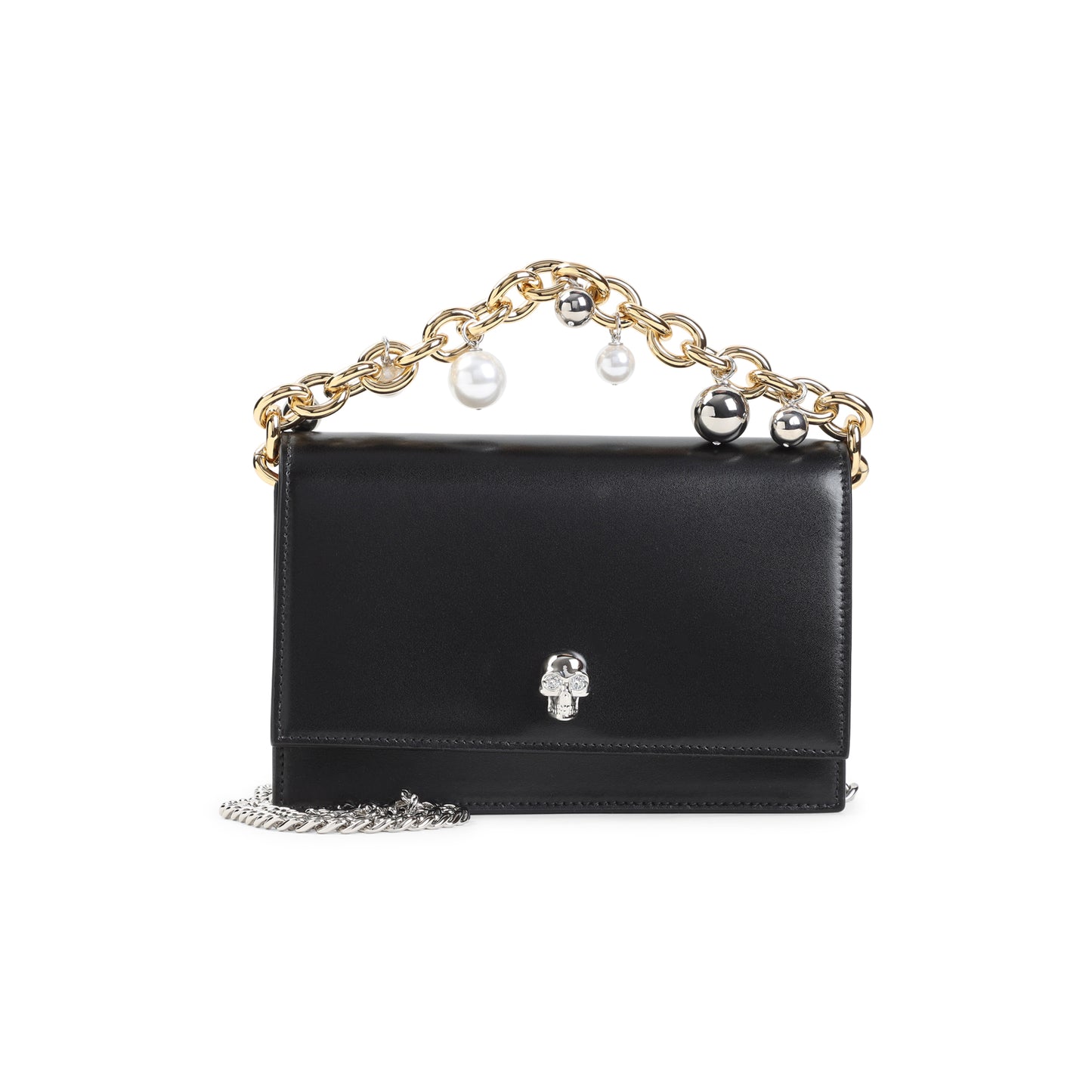 Alexander Mcqueen Small Skull Clutch Women ALEXANDER MCQUEEN