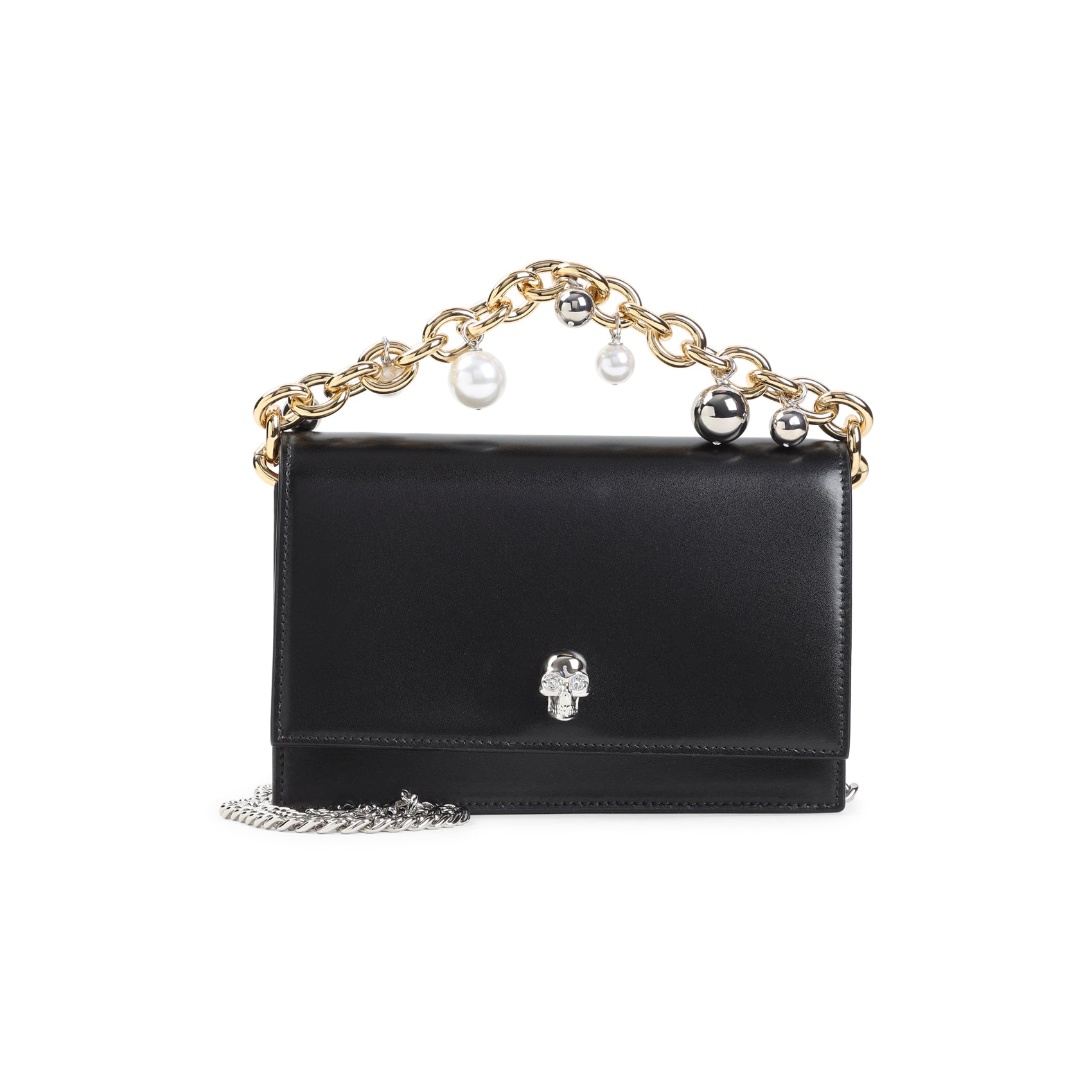 Alexander Mcqueen Small Skull Clutch Women ALEXANDER MCQUEEN