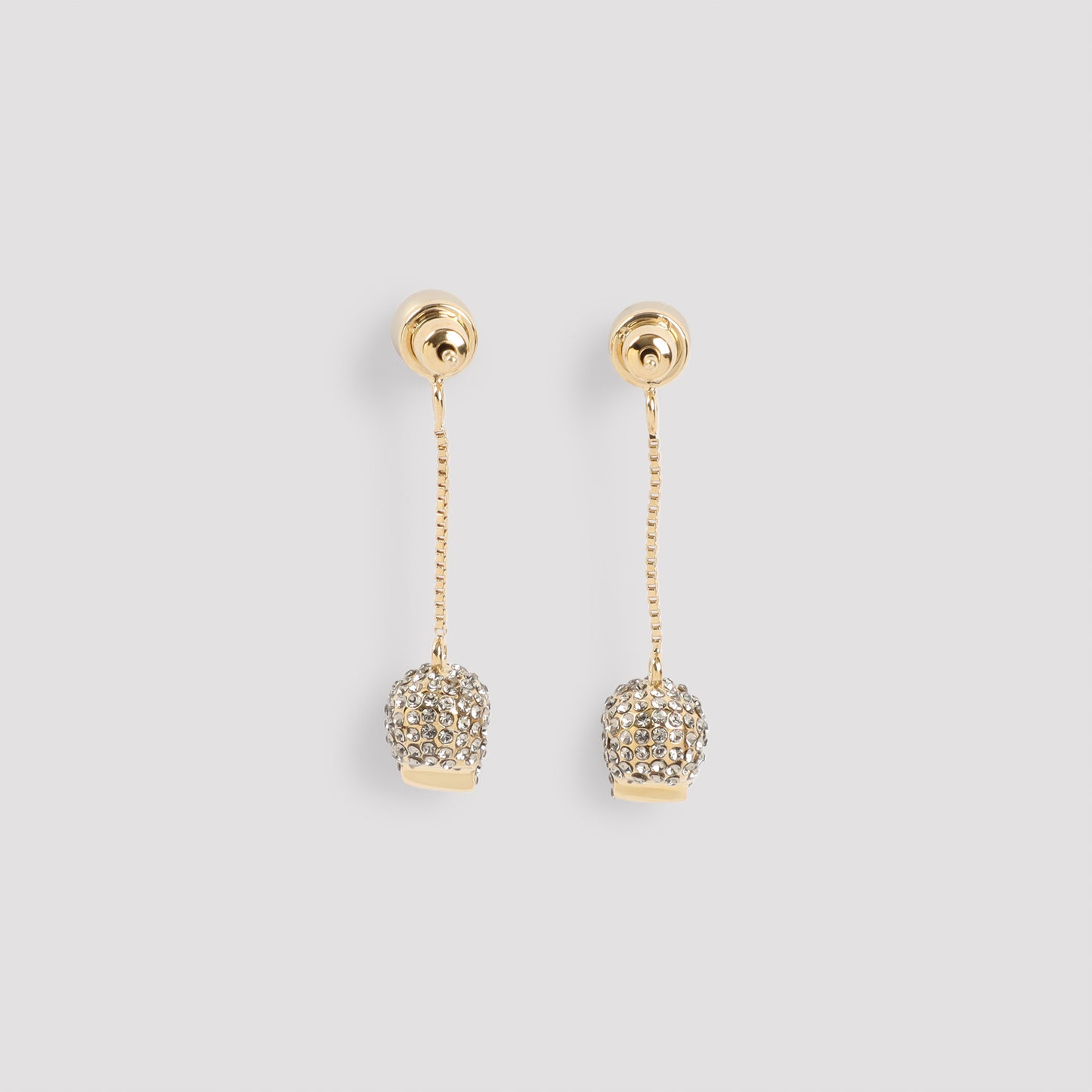 Alexander Mcqueen Pave Skull Earrings Women ALEXANDER MCQUEEN