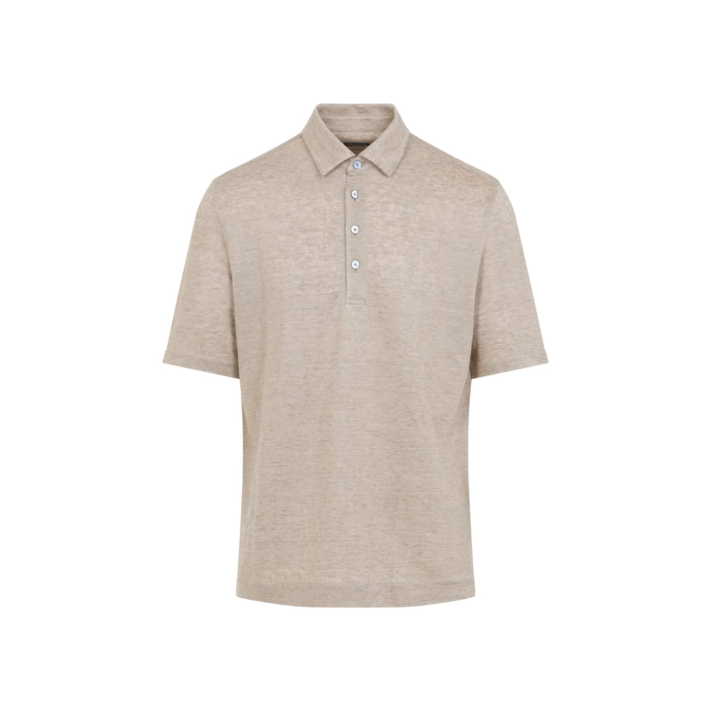 Zegna Oasi Linen Polo Men ZEGNA