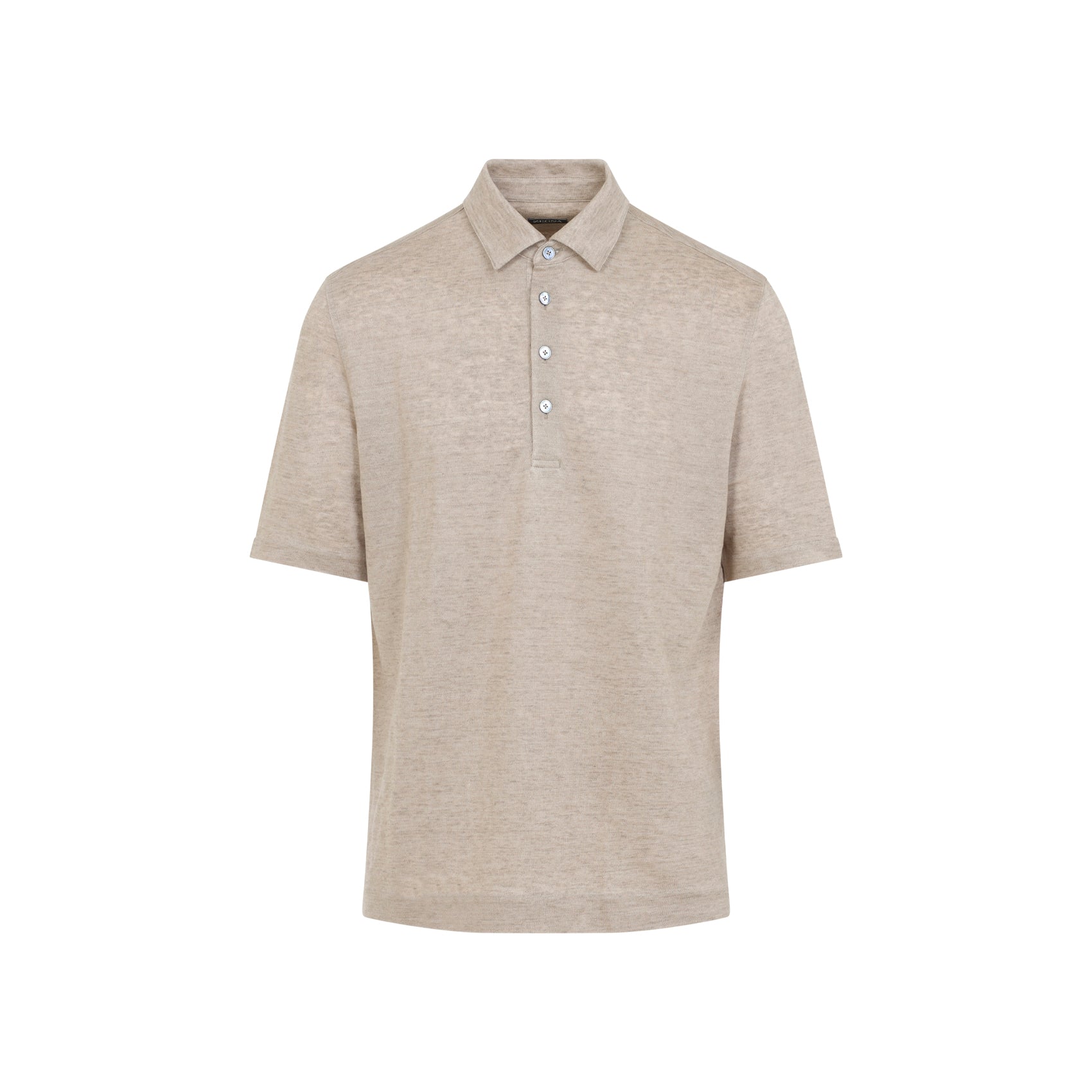 Zegna Oasi Linen Polo Men ZEGNA