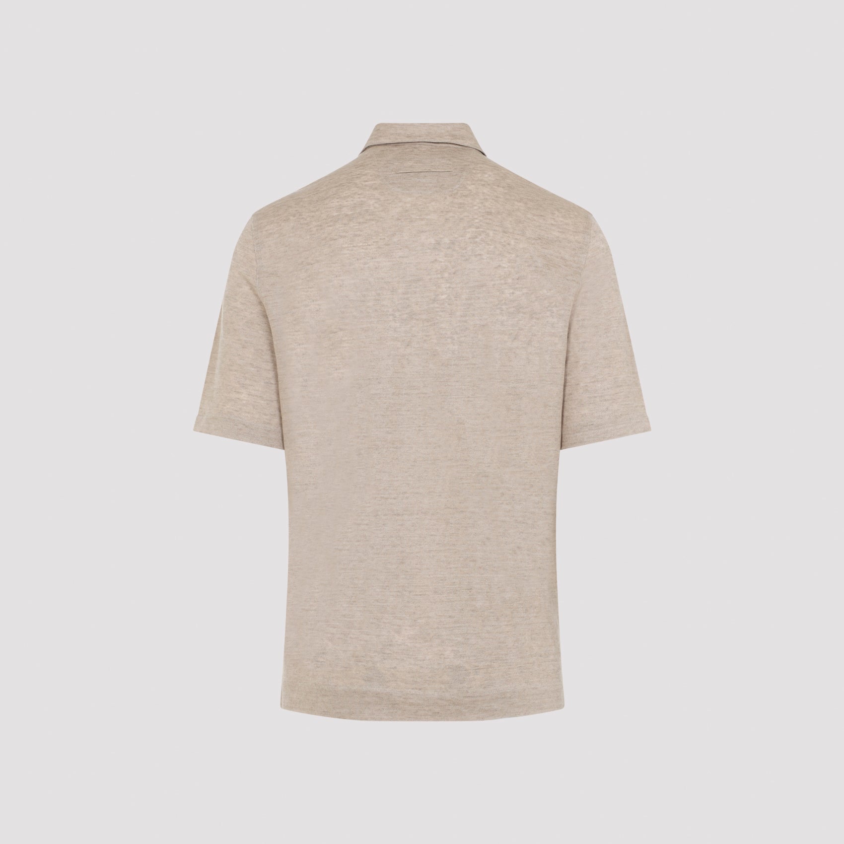 Zegna Oasi Linen Polo Men ZEGNA