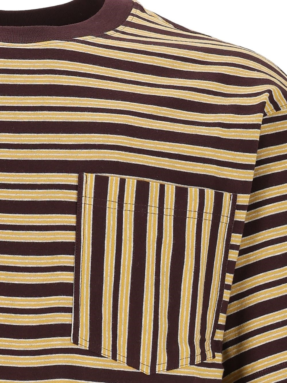Dries Van Noten Men Striped Cotton Jersey T-Shirt DRIES VAN NOTEN