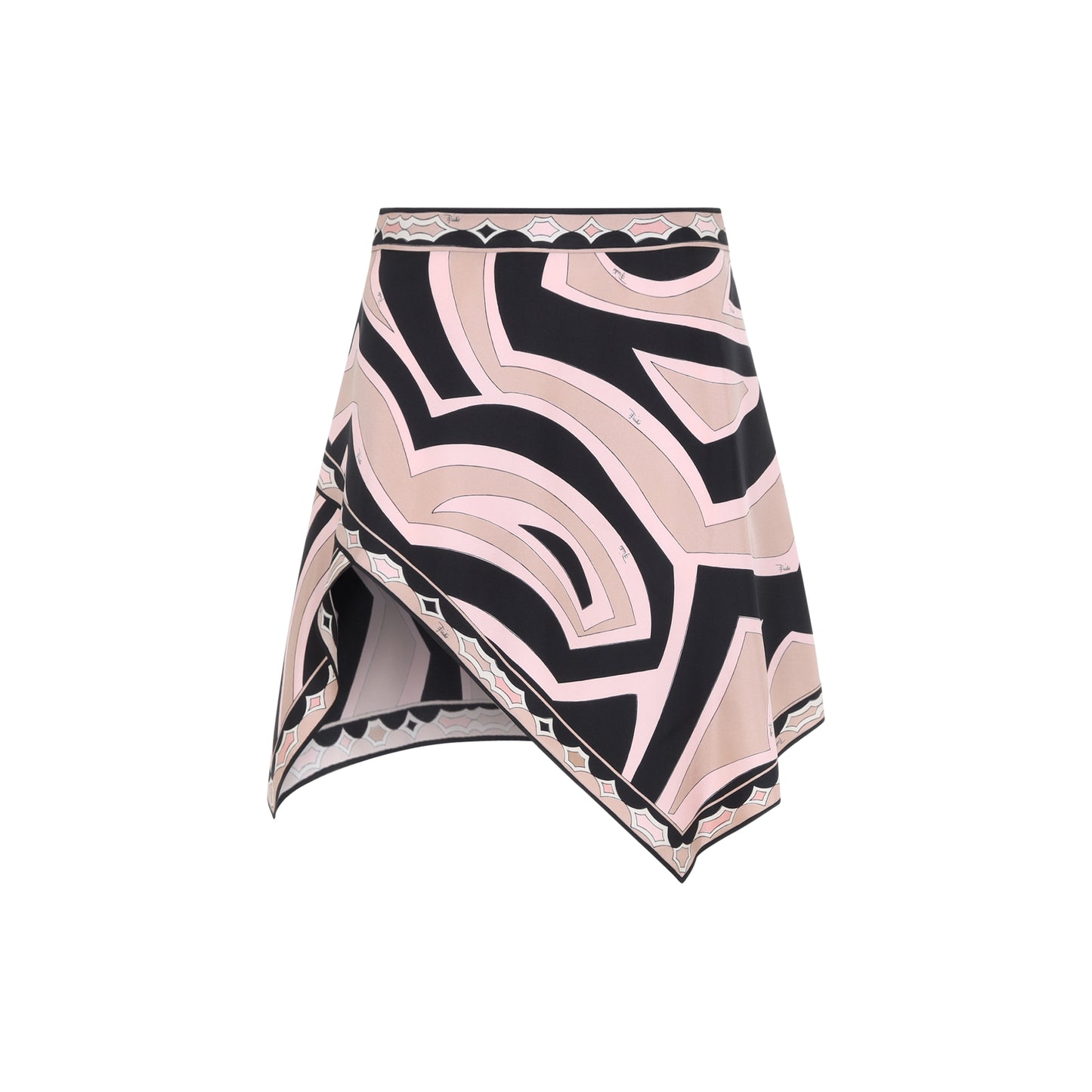Pucci Silk Twill Mini Skirt Women PUCCI