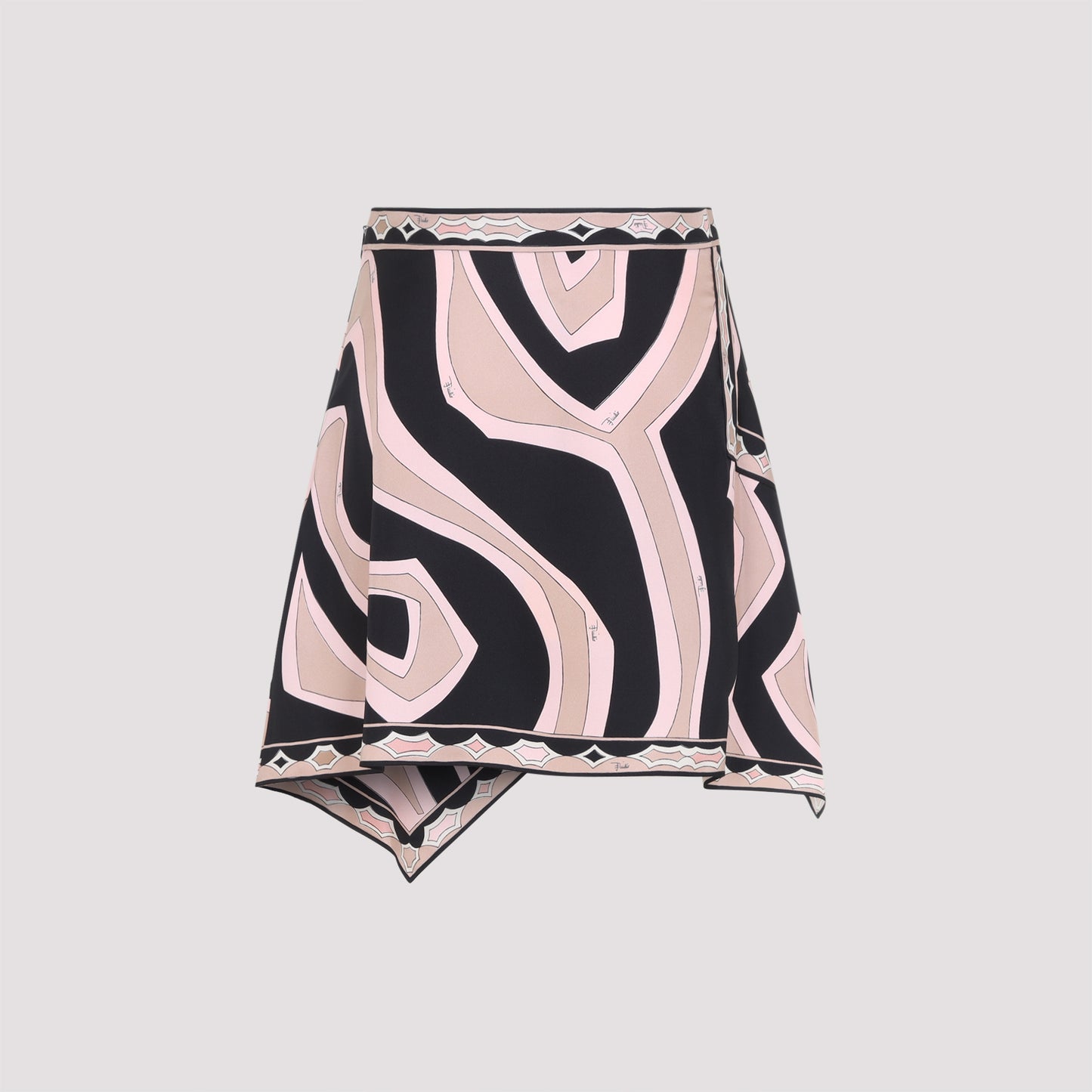 Pucci Silk Twill Mini Skirt Women PUCCI