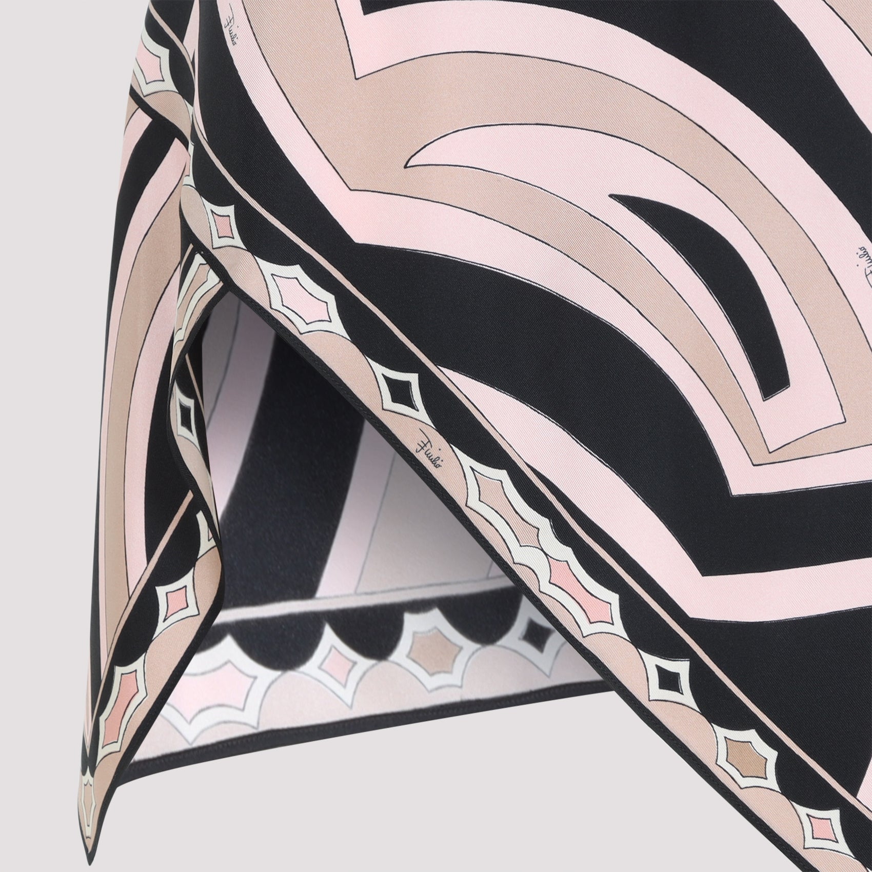Pucci Silk Twill Mini Skirt Women PUCCI