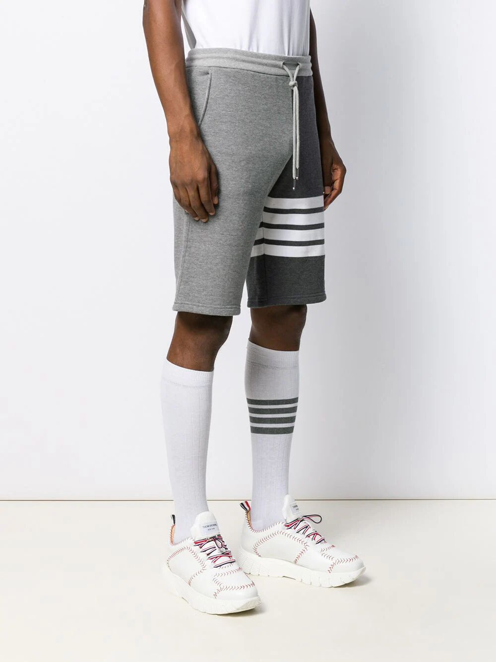 Thom Browne Men Pantaloncini Sportivi 4-Bar THOM BROWNE