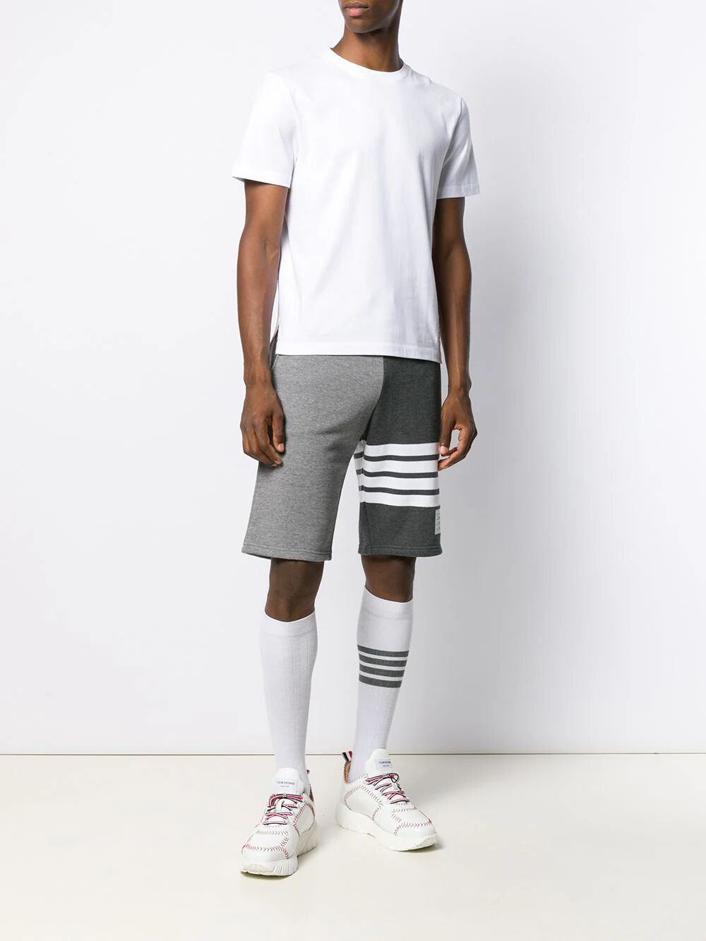 Thom Browne Men Pantaloncini Sportivi 4-Bar THOM BROWNE