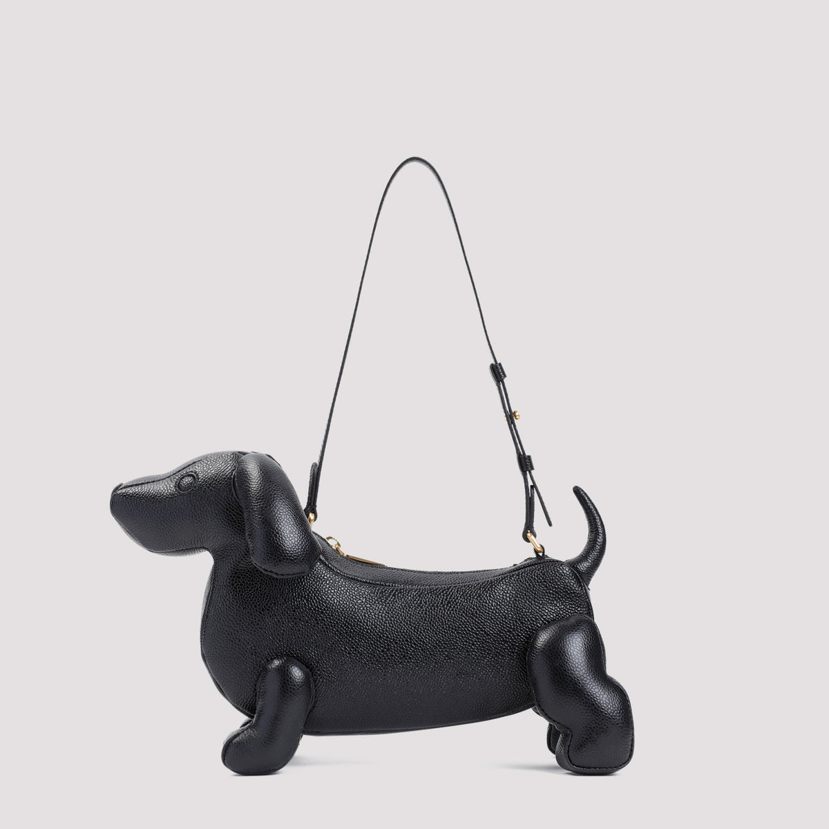 Thom Browne Hector Pebbled Leather Shoulder Bag Women THOM BROWNE