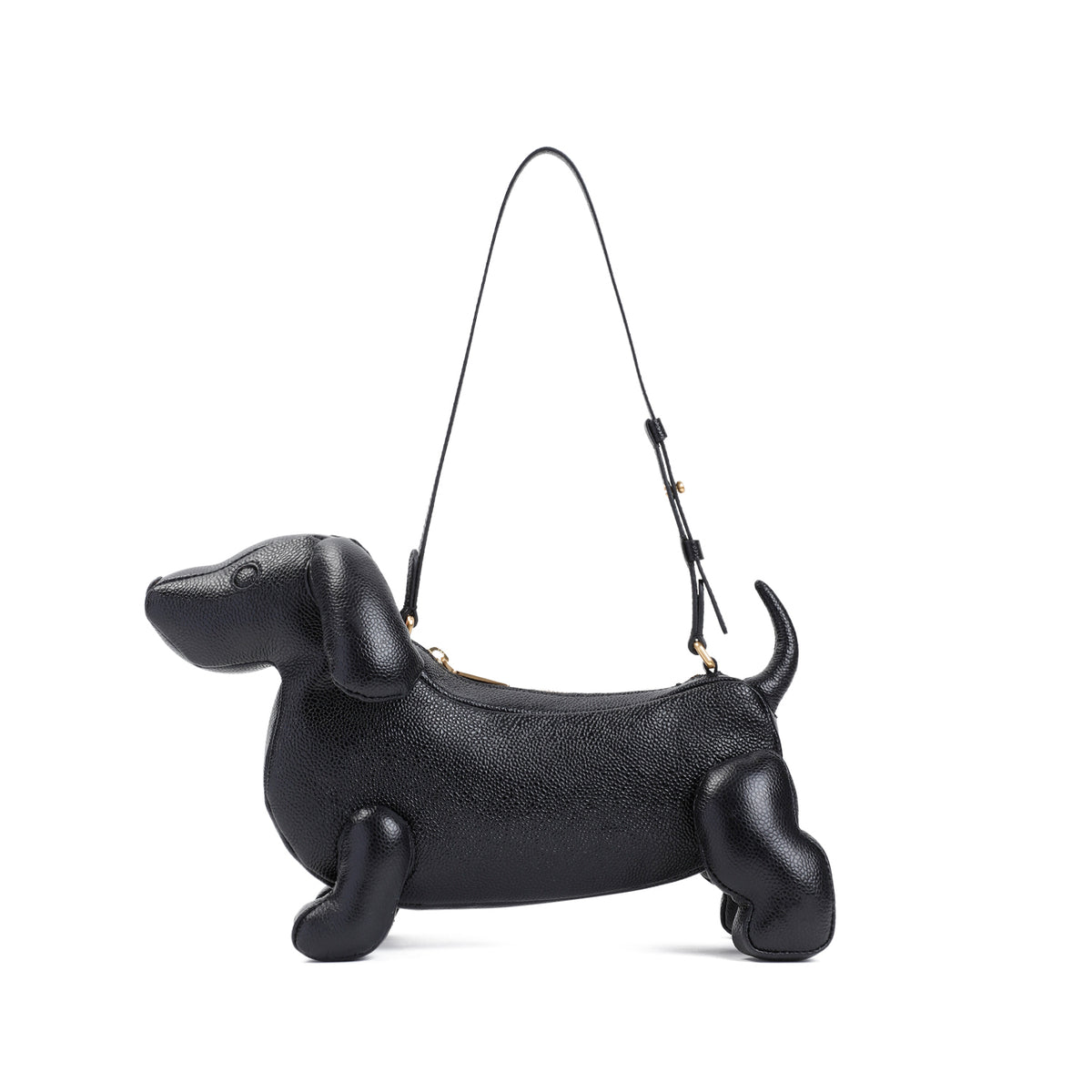 Thom Browne Hector Pebbled Leather Shoulder Bag Women THOM BROWNE