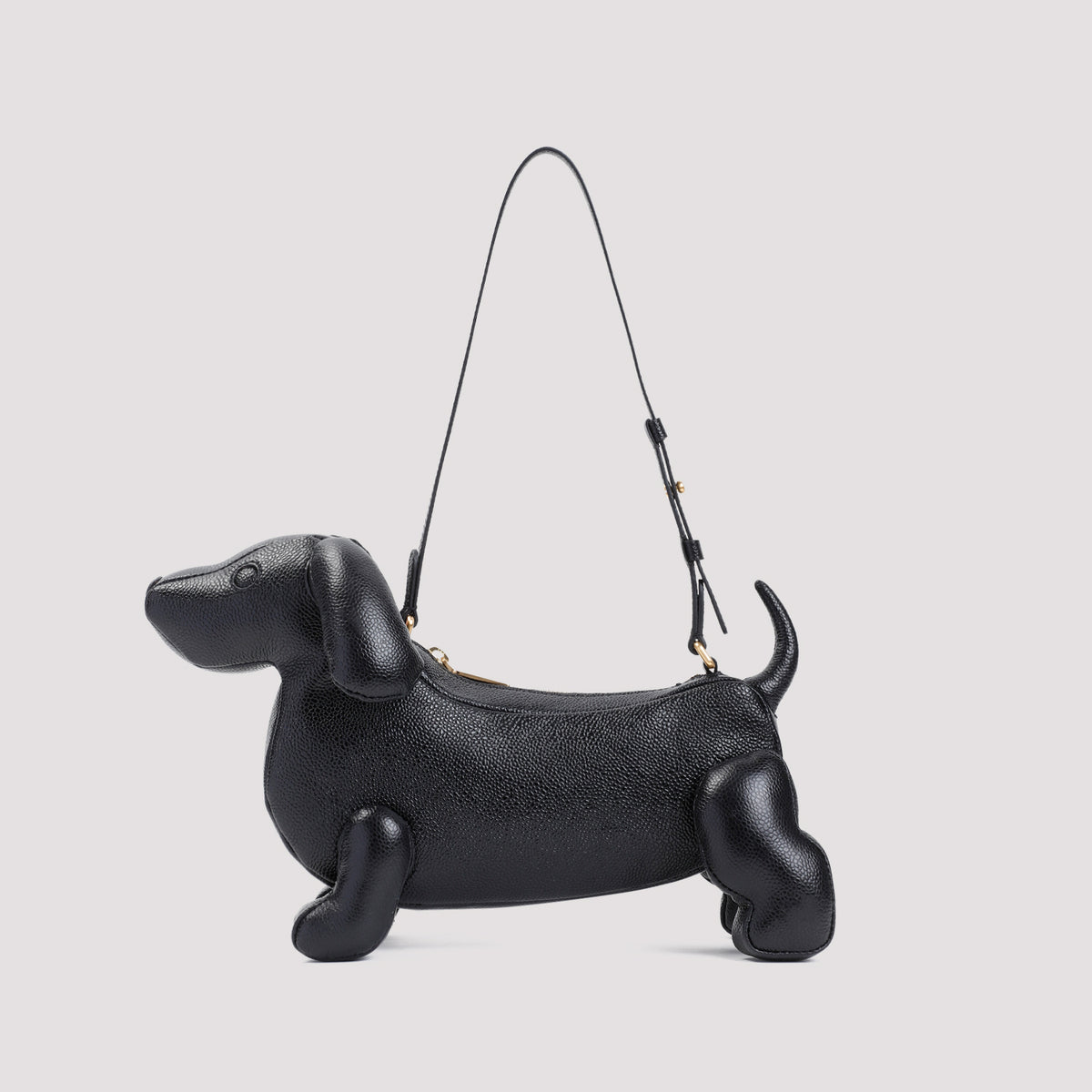 Thom Browne Hector Pebbled Leather Shoulder Bag Women THOM BROWNE