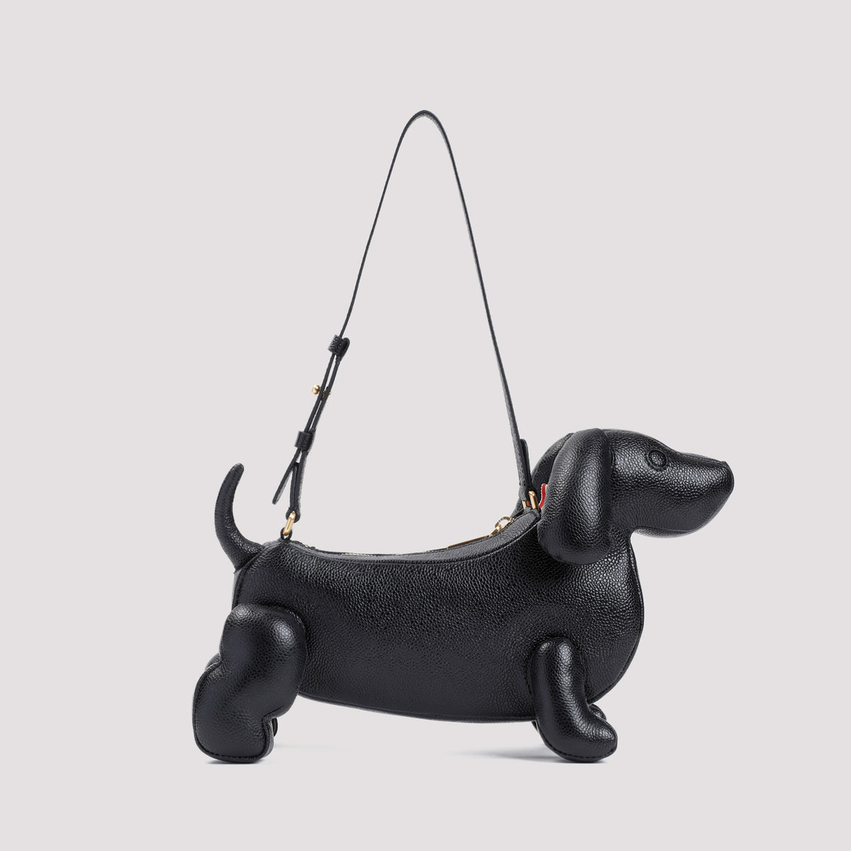 Thom Browne Hector Pebbled Leather Shoulder Bag Women THOM BROWNE