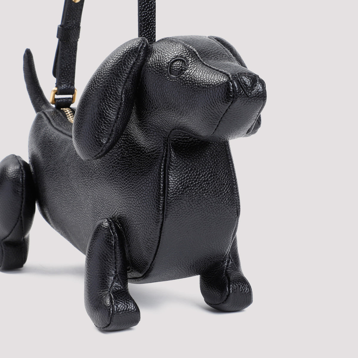 Thom Browne Hector Pebbled Leather Shoulder Bag Women THOM BROWNE