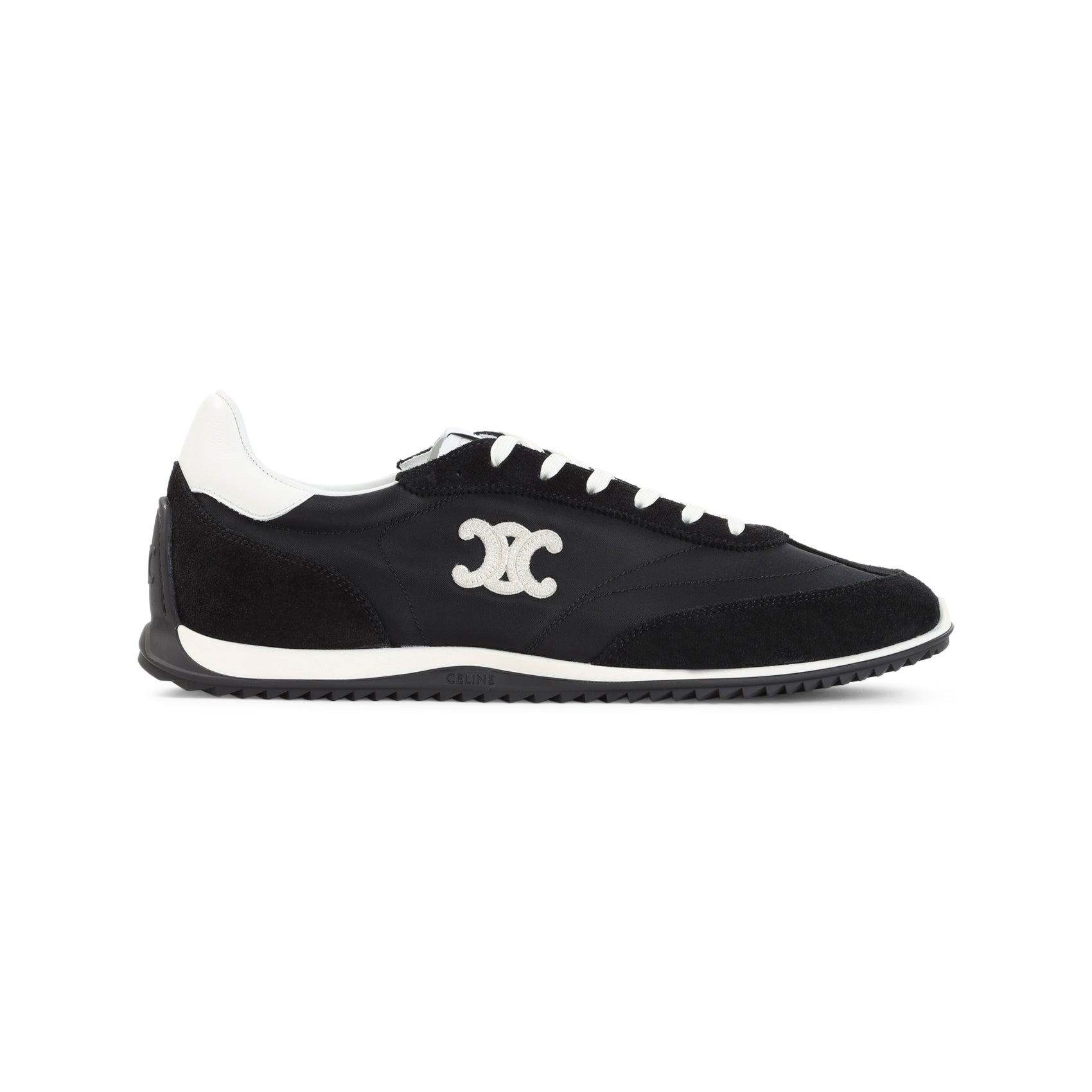 Celine Low Lace-Up Sneakers With Triomphe Men CELINE