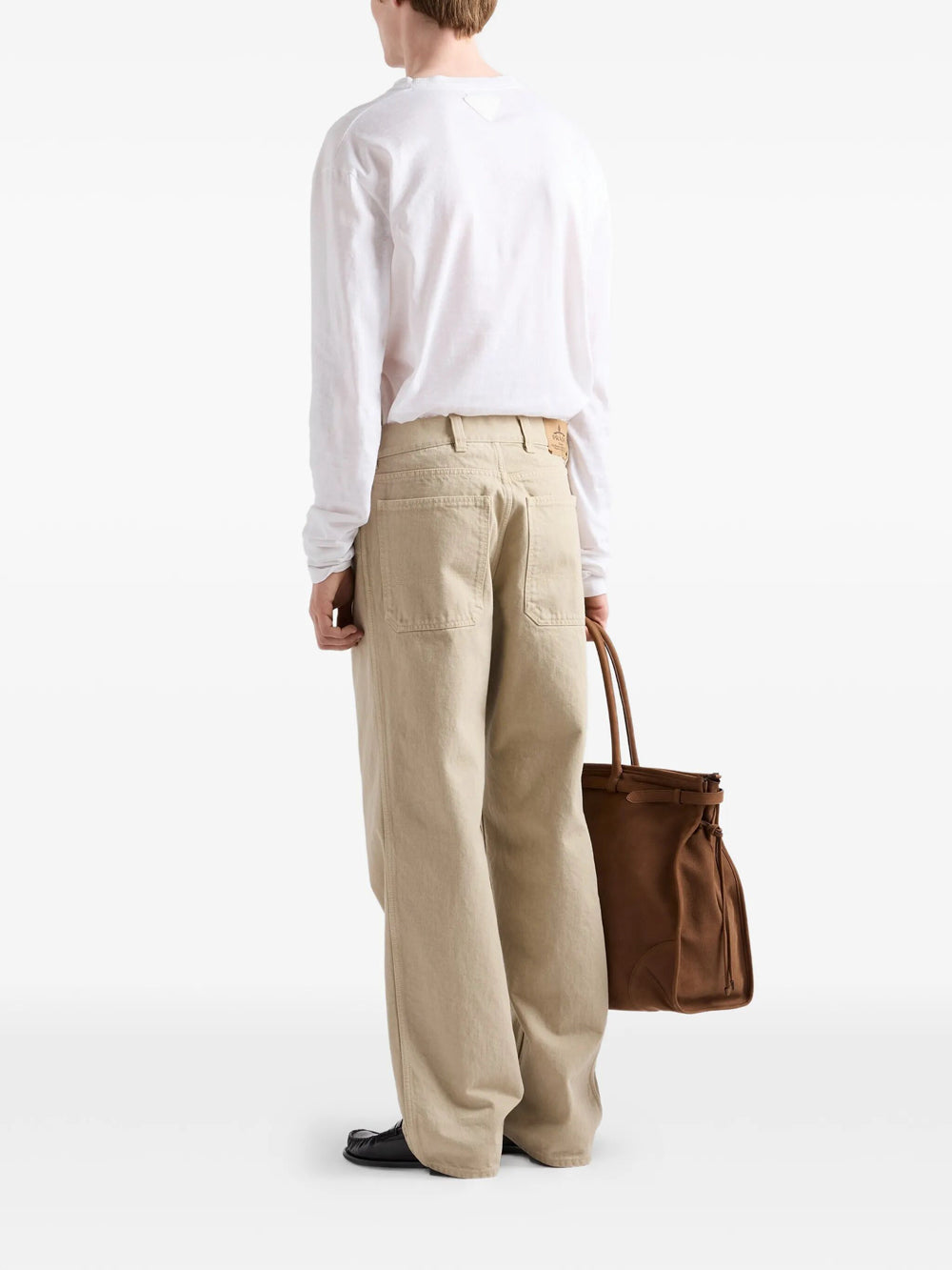 Prada Men Five-Pocket Old Denim Jeans PRADA