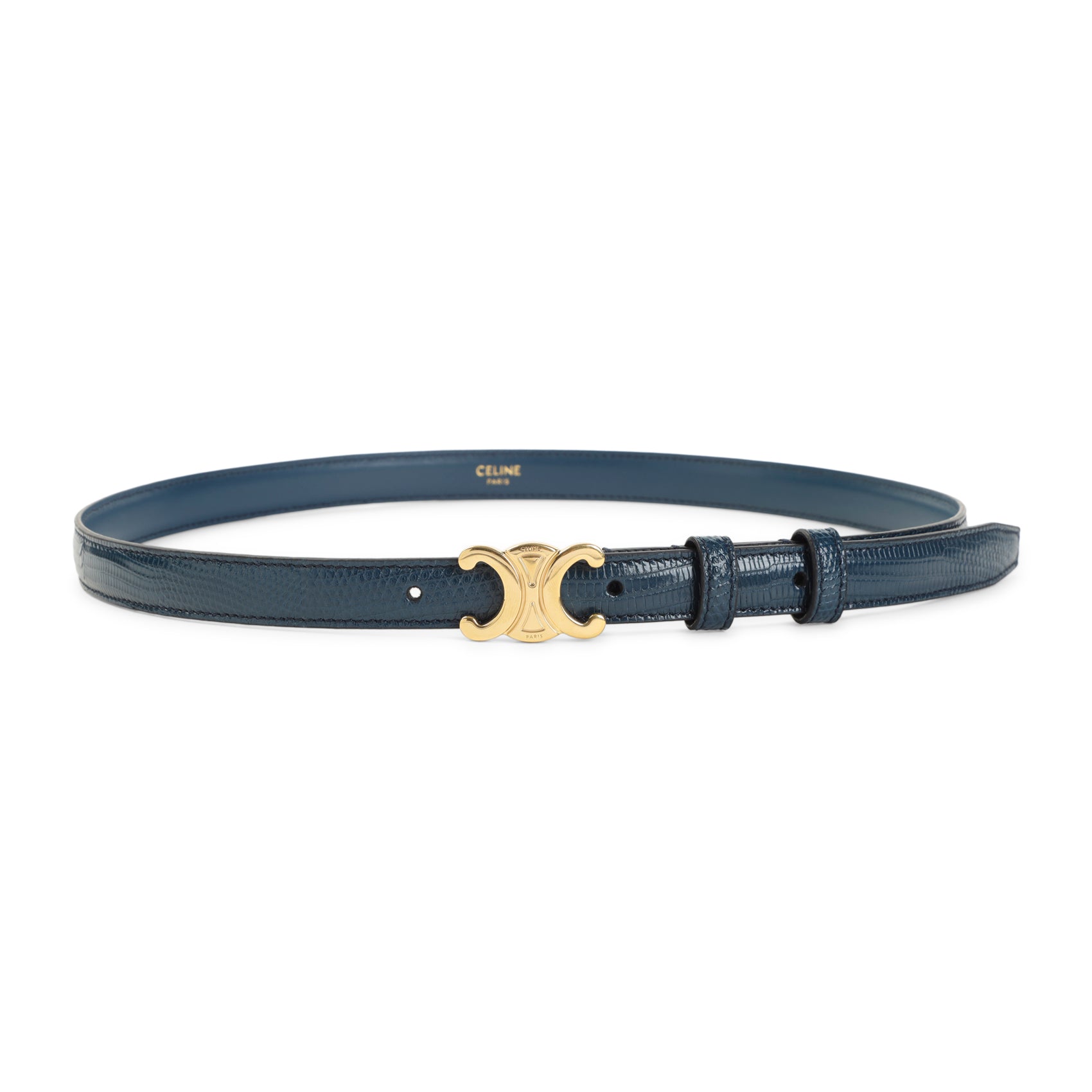 Celine Triomphe Leather Belt Women CELINE