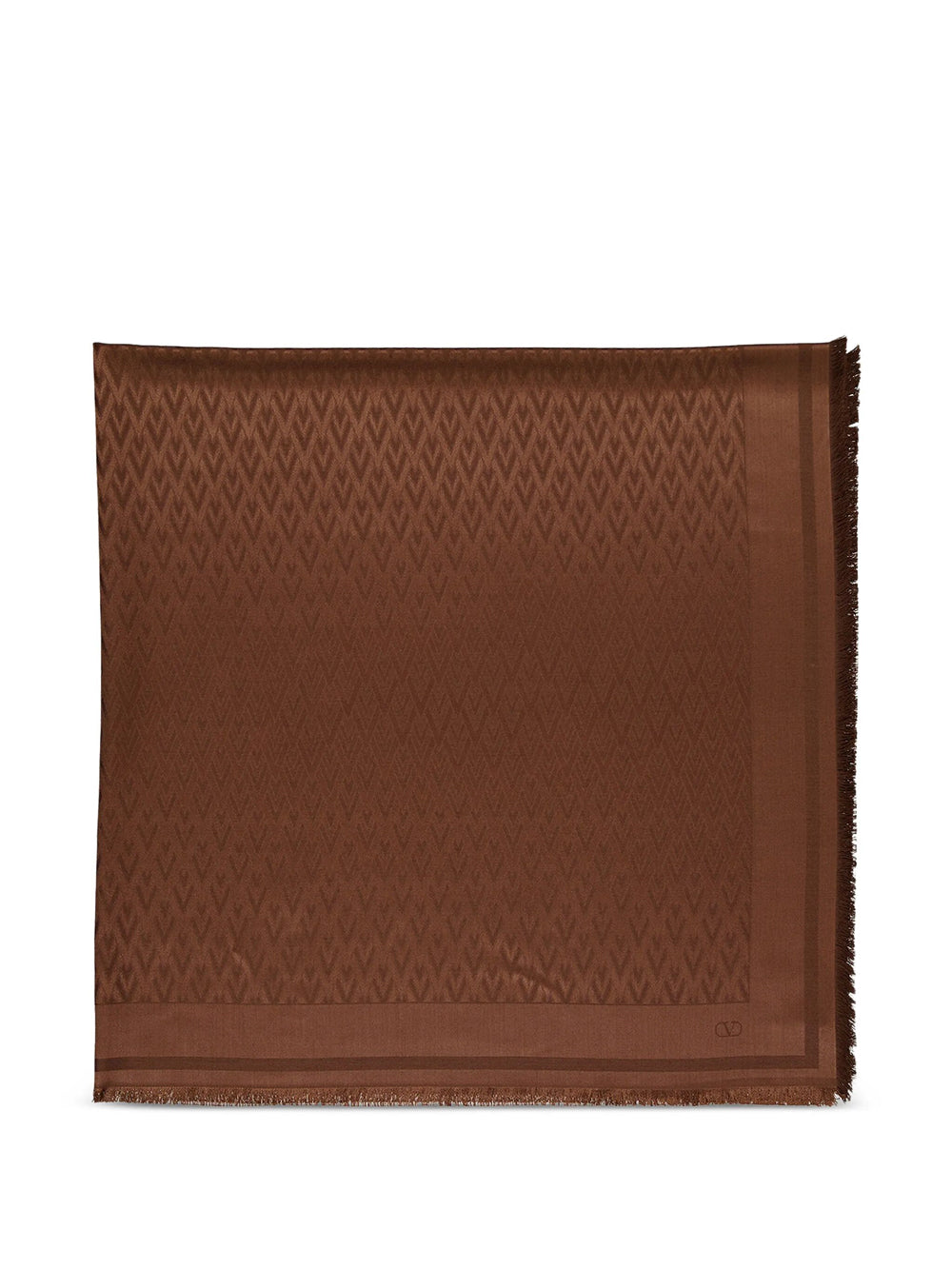 Valentino Garavani Women Toute La V Wool And Silk Shawl VALENTINO GARAVANI