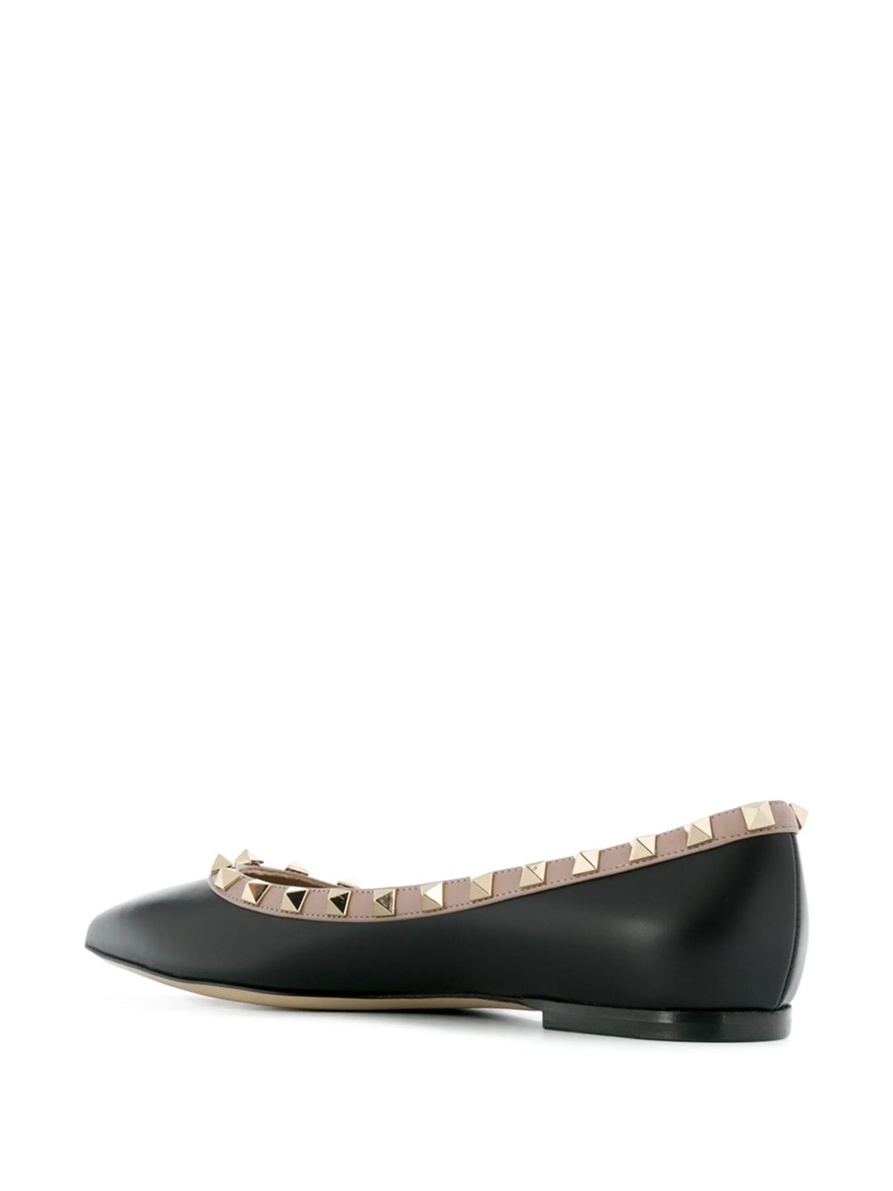 Valentino Garavani Women Rockstud Leather Ballet Flat VALENTINO GARAVANI
